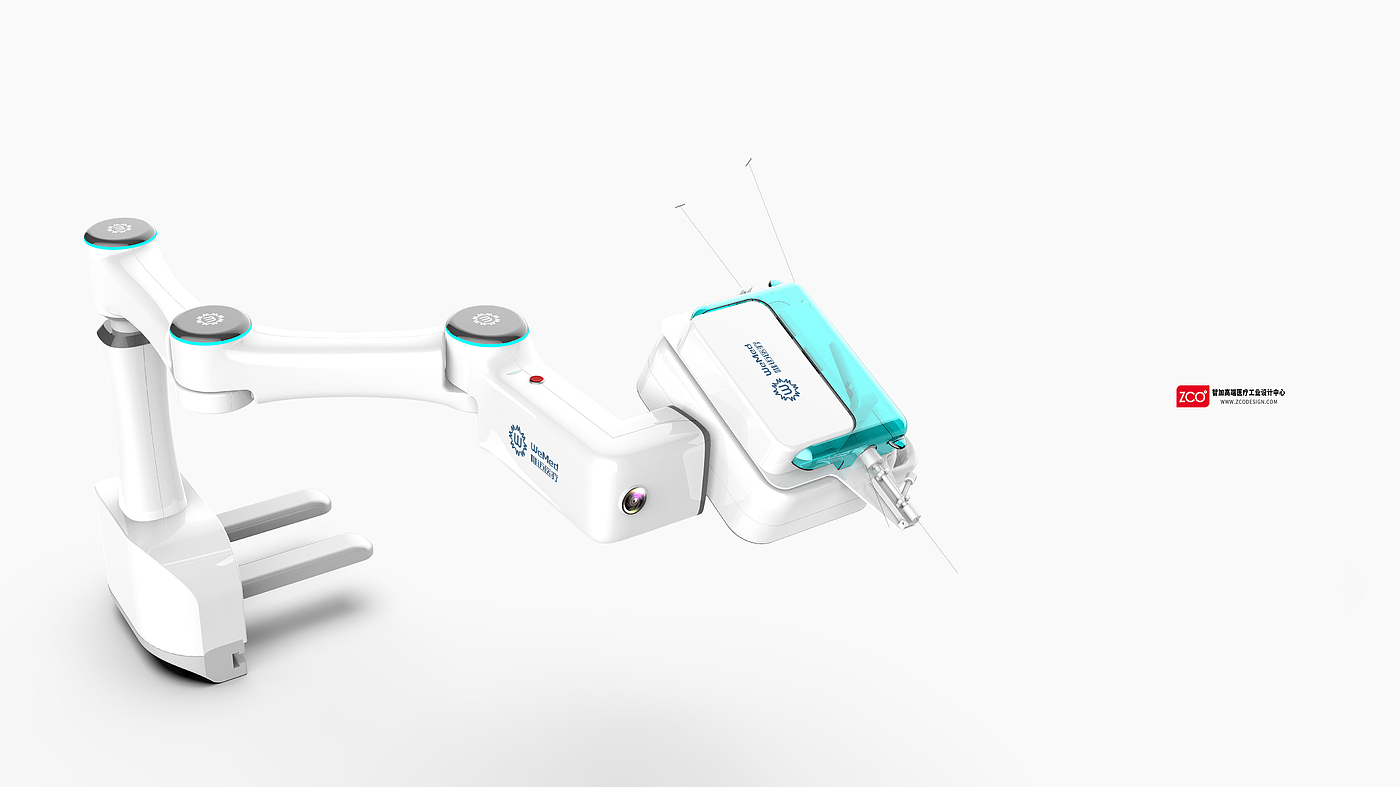 medical apparatus and instruments，medical care，industrial design，robot，operation，Zhijia design，Only Mai，Interventional，