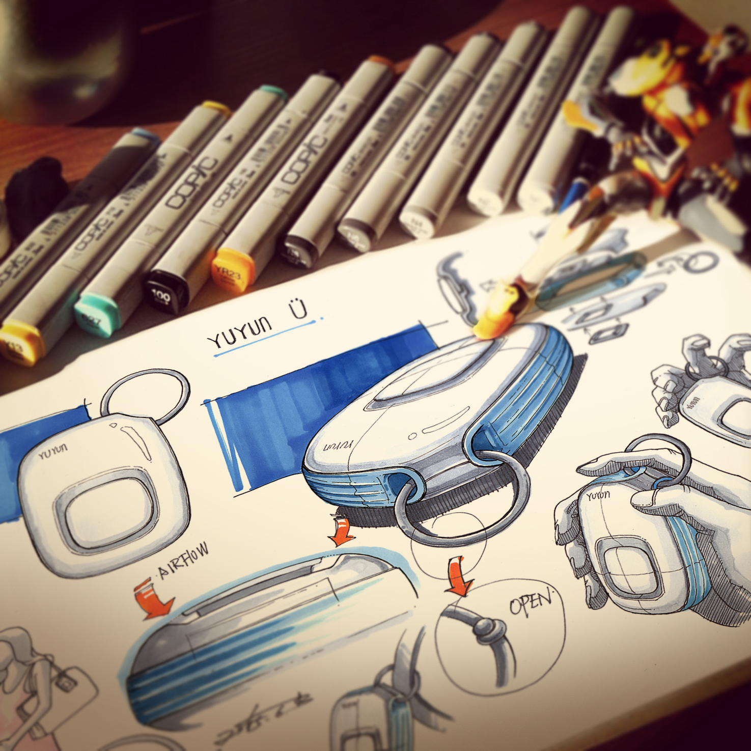 Hand drawn，industrial design，sketch，children，pregnancy，Maternal and infant products，