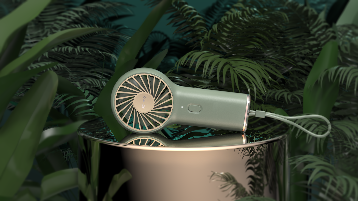 Fan，life，summer，cool and refreshing，fashion，product design，industrial design，Portable，