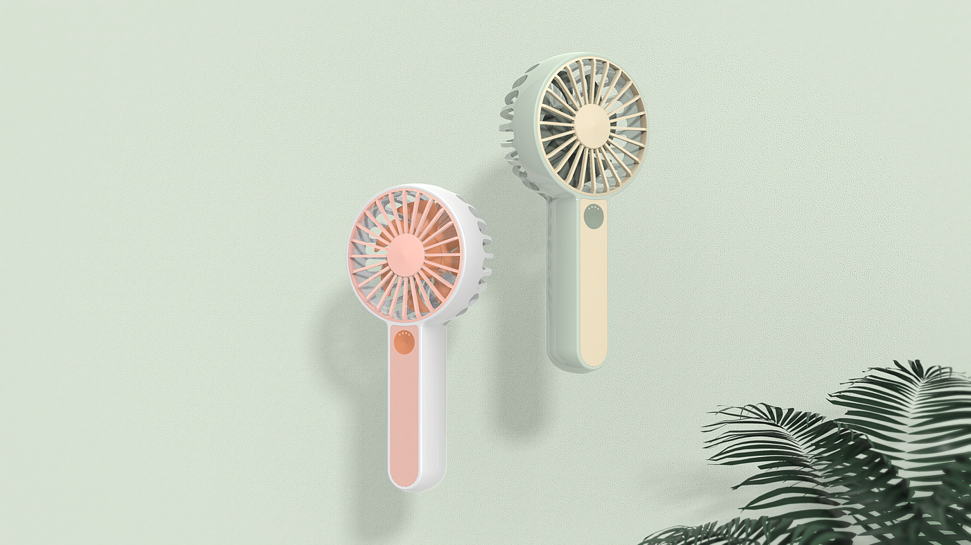 Fan，life，summer，cool and refreshing，fashion，product design，industrial design，Portable，