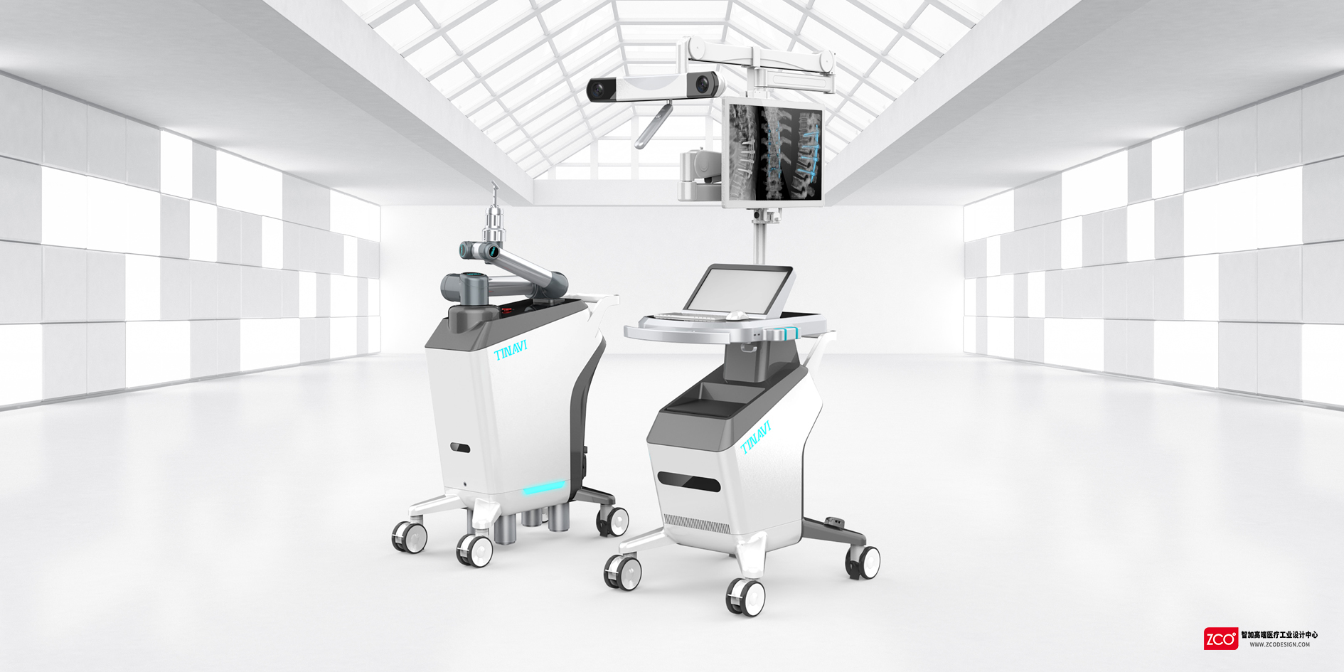 medical care，medical apparatus and instruments，industrial design，operation，robot，Zhijia design，Navigation，