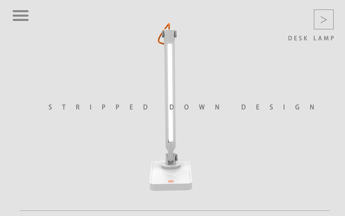 concise，Desk lamp，Appearance design，