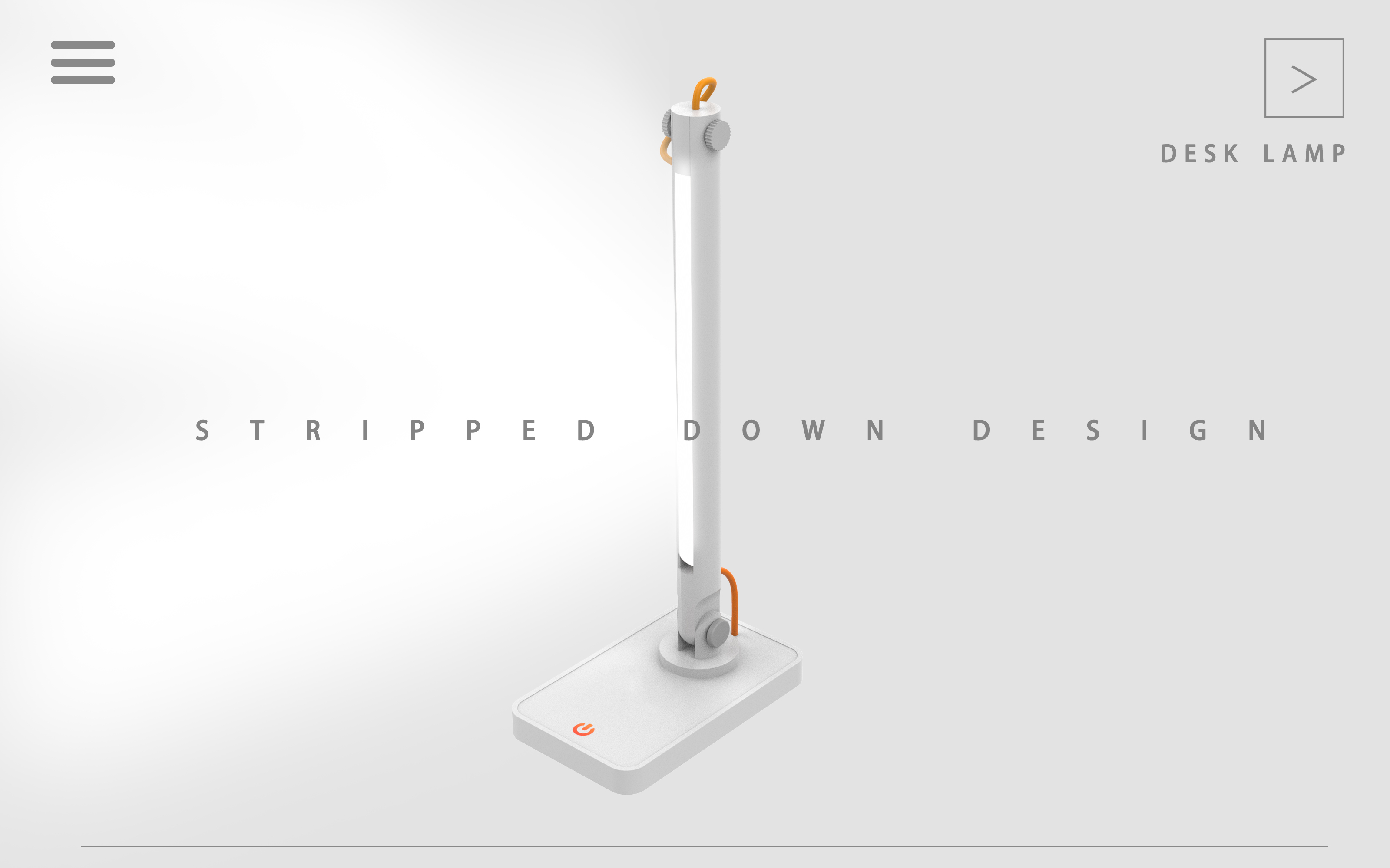 concise，Desk lamp，Appearance design，