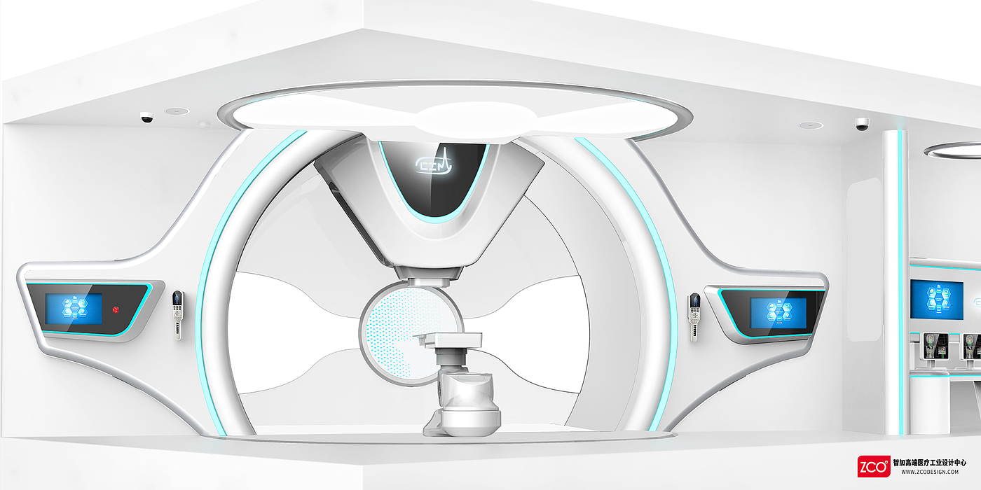 medical care，medical apparatus and instruments，industrial design，Zhijia design，treatment，proton，patent，cancer，