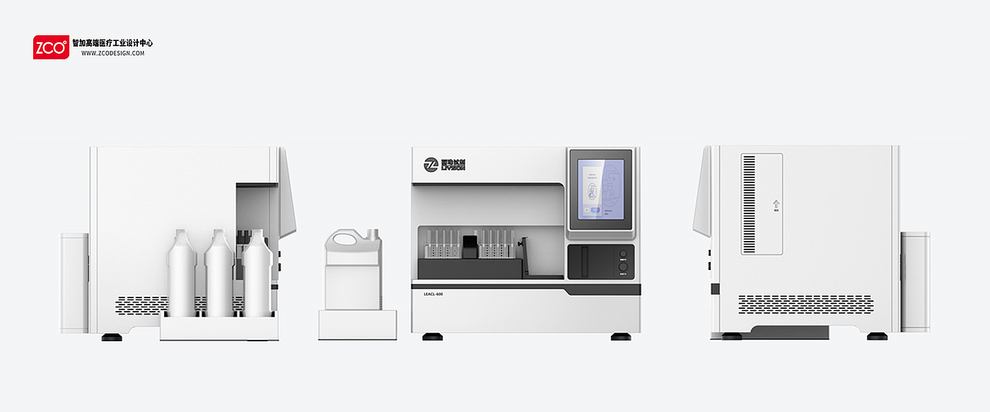 medical care，medical apparatus and instruments，industrial design，Analyzer，fully automatic，Chemistry，immune，Zhijia design，