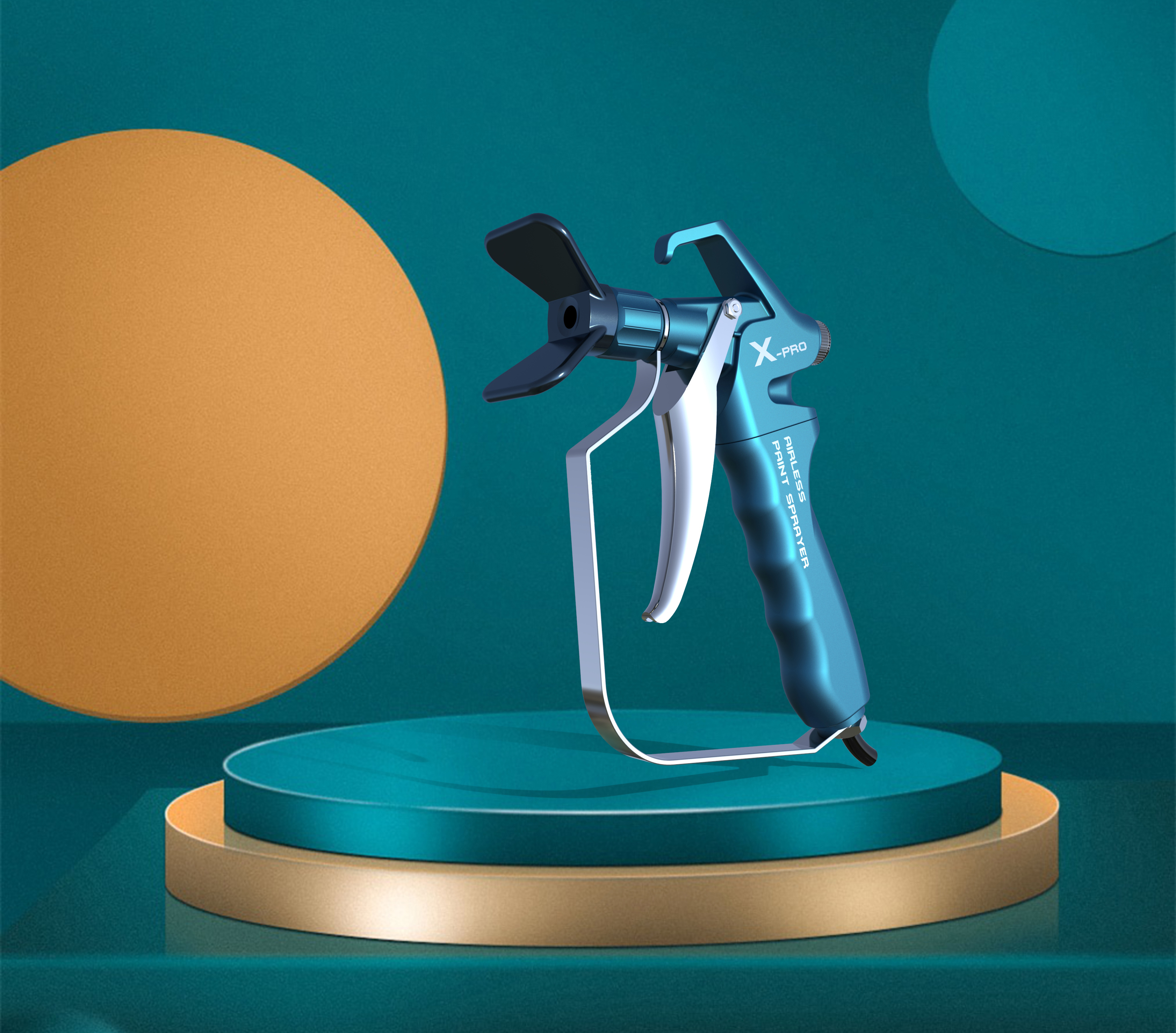 Spray gun，Hand-held spray gun，