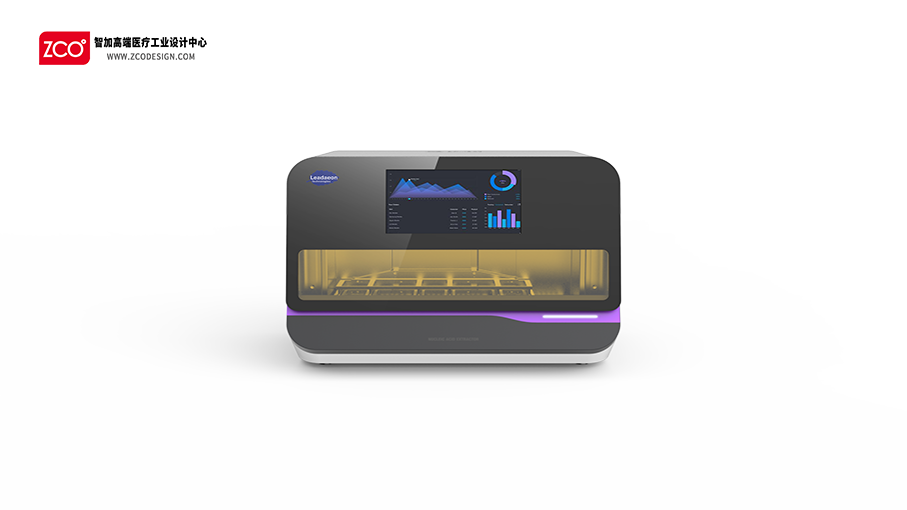 medical care，medical apparatus and instruments，industrial design，nucleic acid，extractor，epidemic situation，instrument，Zhijia design，