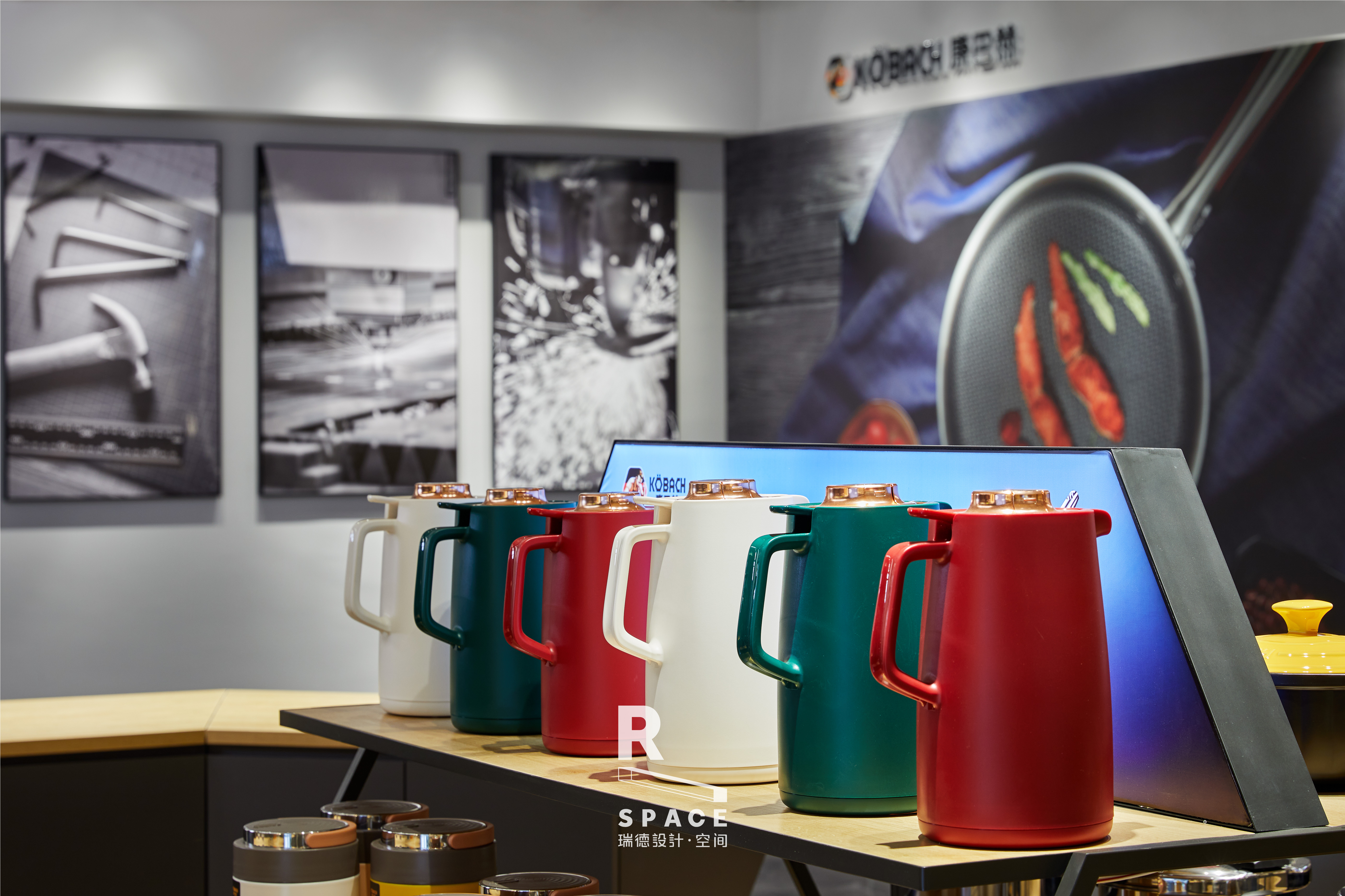 Red design，Si design，space design ，Terminal policy，Construction landing，modularization，Internet brand，cookware，