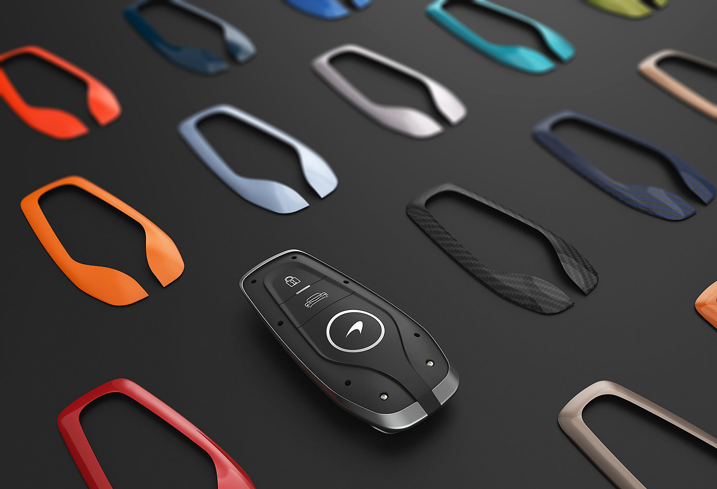 McLaren，Key buckle，product design，automobile，