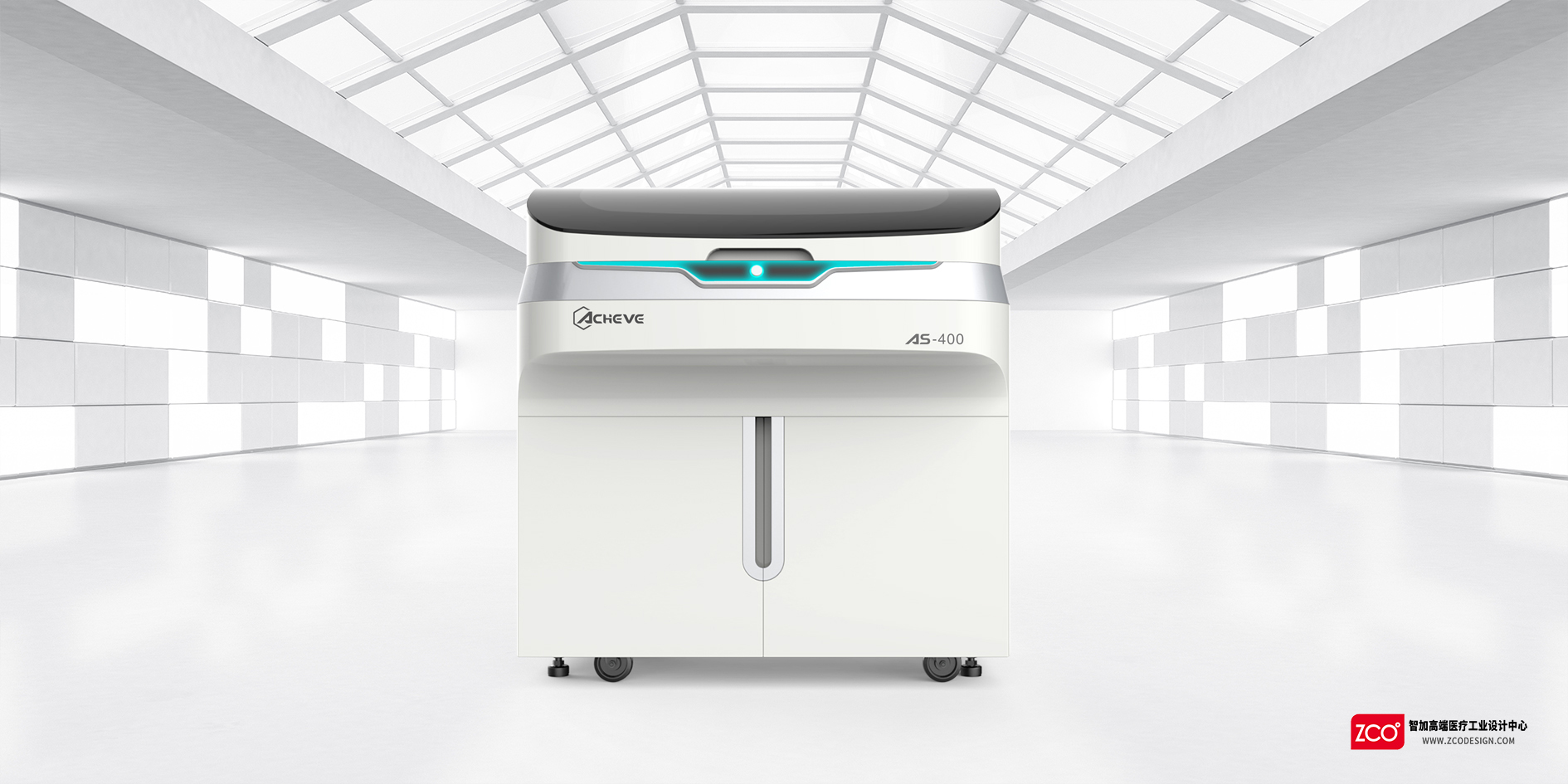 medical care，medical apparatus and instruments，Analyzer，industrial design，fully automatic，Zhijia design，biochemistry，