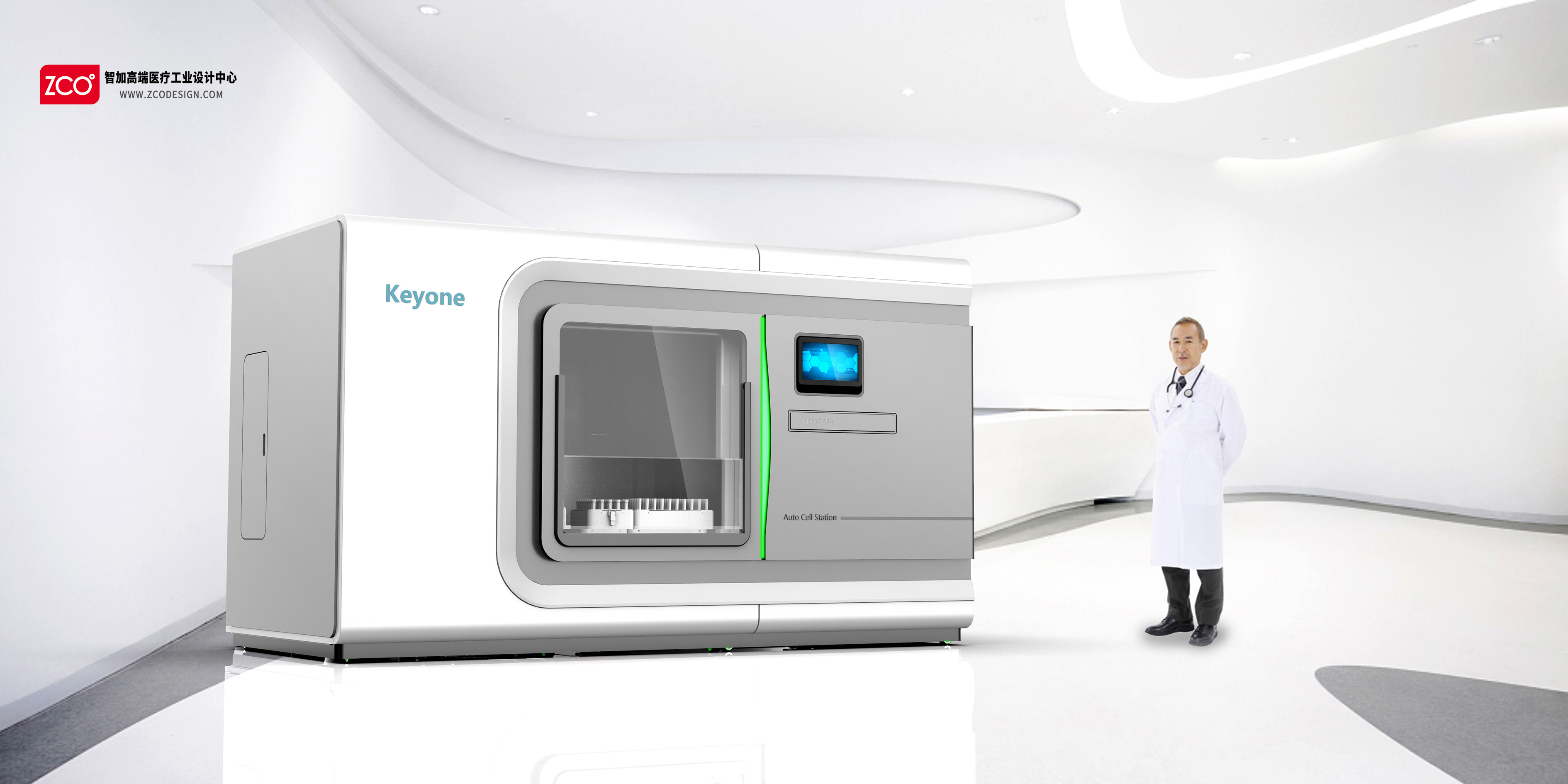 medical care，medical apparatus and instruments，industrial design，Cells，workstation，Zhijia design，