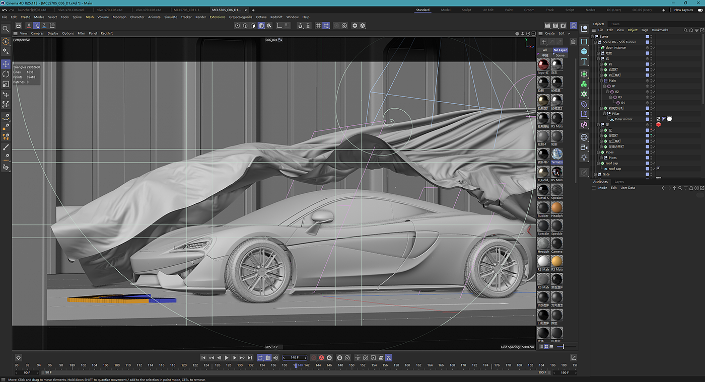 3d，automobile，cgi，McLaren，film，