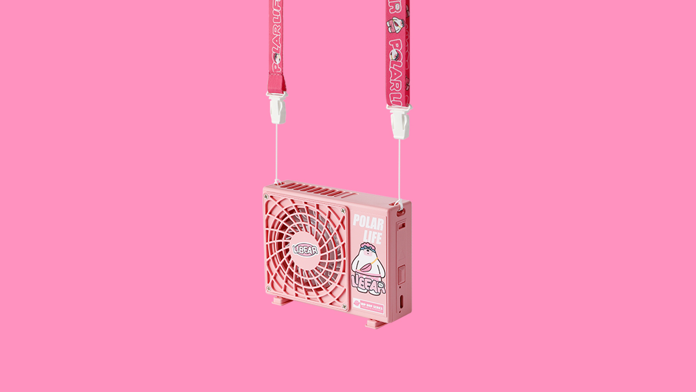 Fan，Cartoon，Cool tide，summer，IP，Polar species，