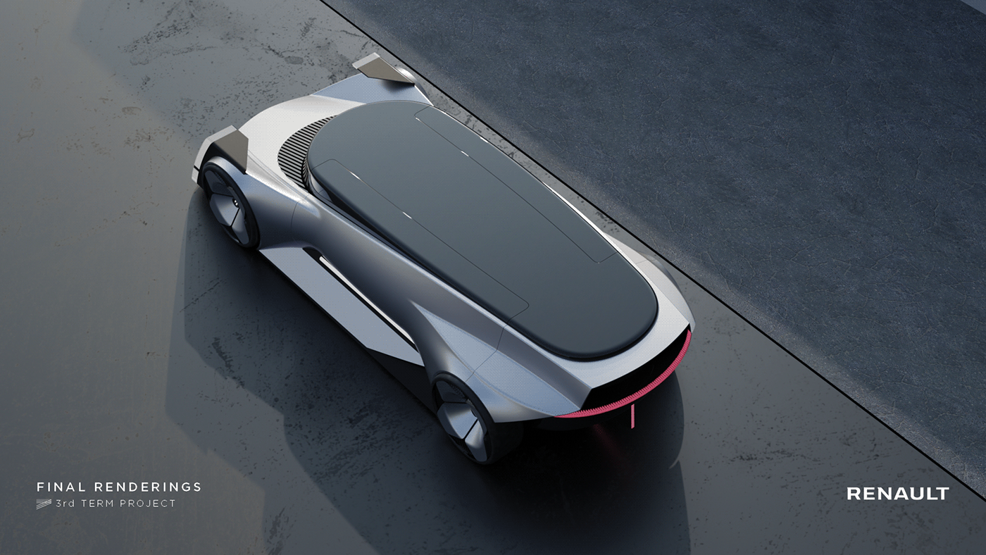 automobile，3d，renault，