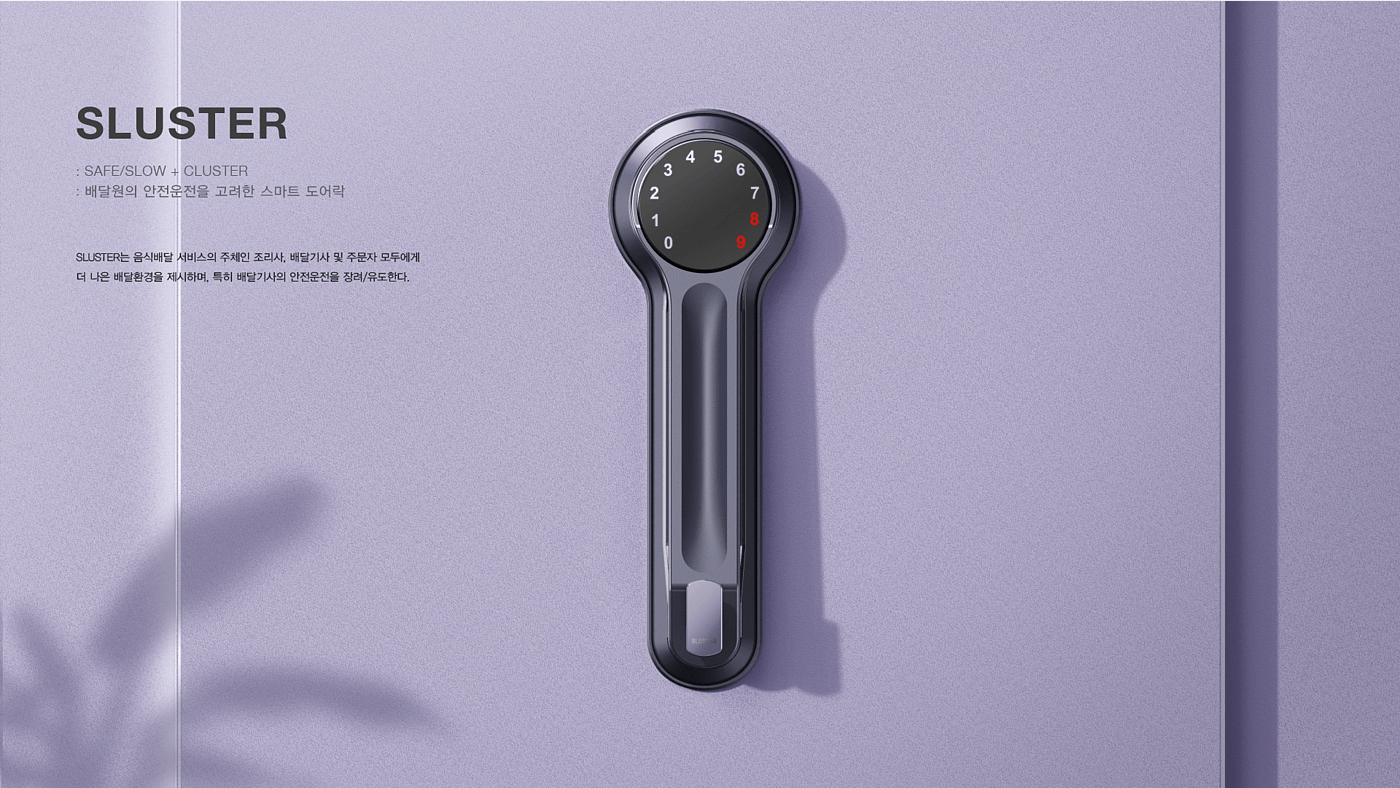 Sluster，Door lock，intelligence，product design，