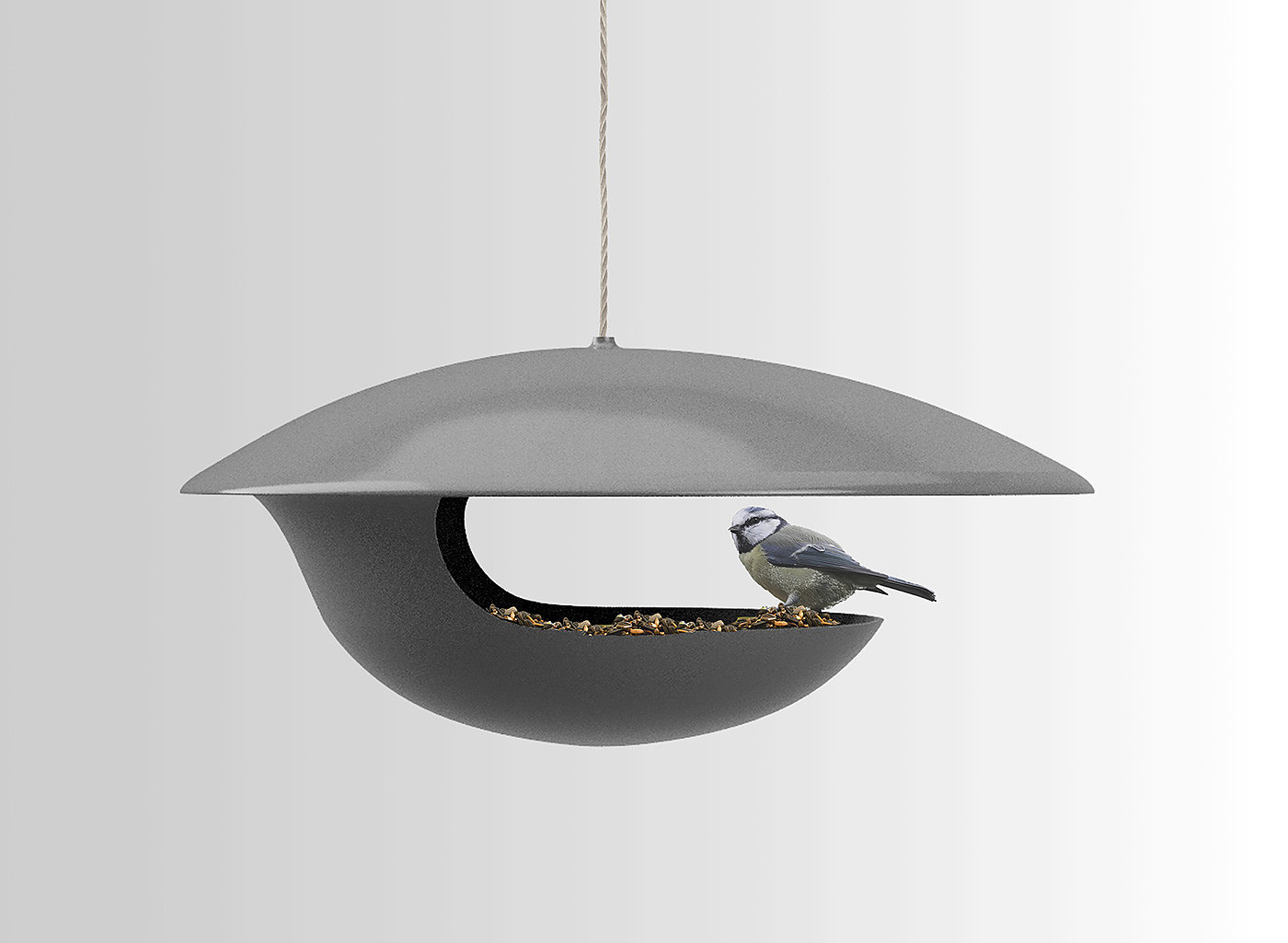 Feeder，ceramics，Bird feeder SÓJKA，