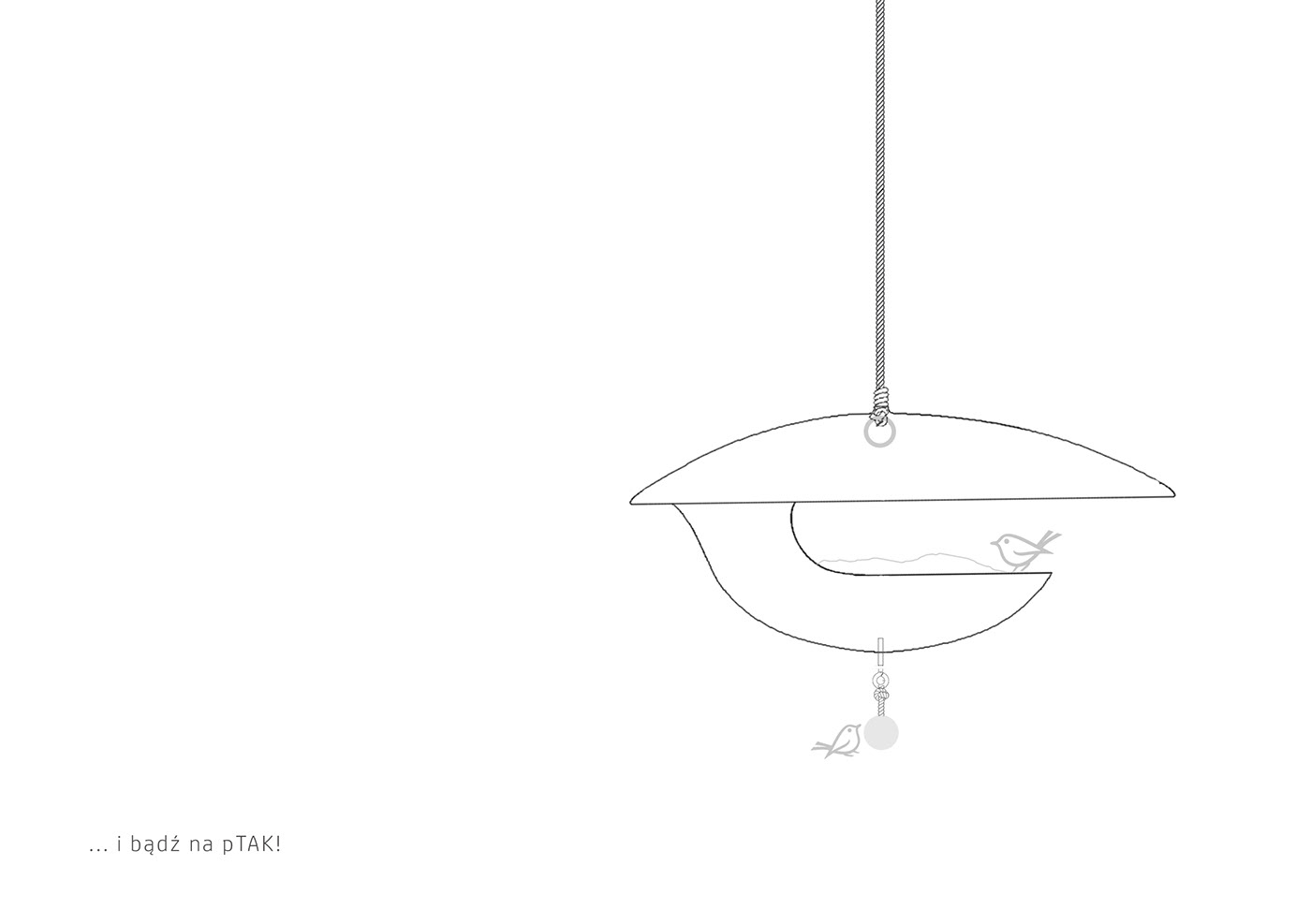 Feeder，ceramics，Bird feeder SÓJKA，