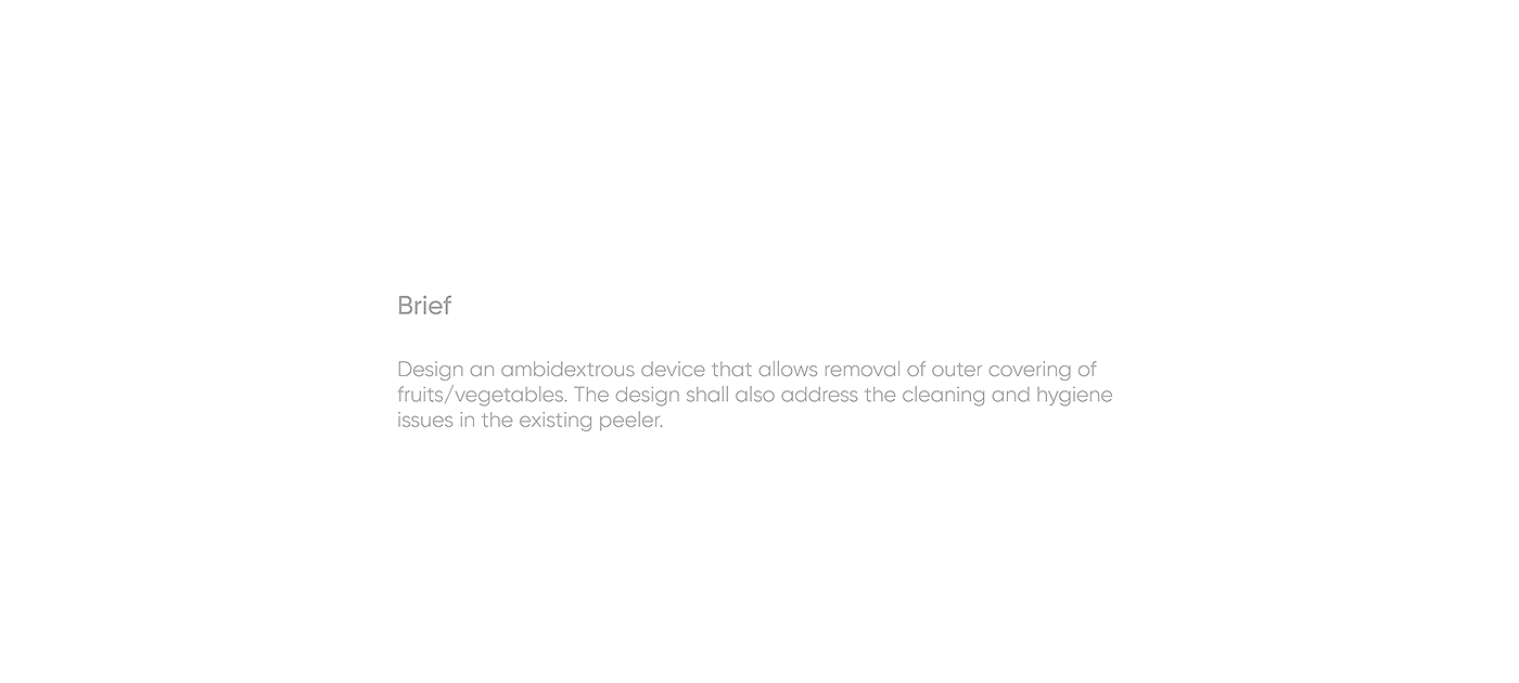 Peeling Tool，Kitchen tools，ollie，Interaction design，