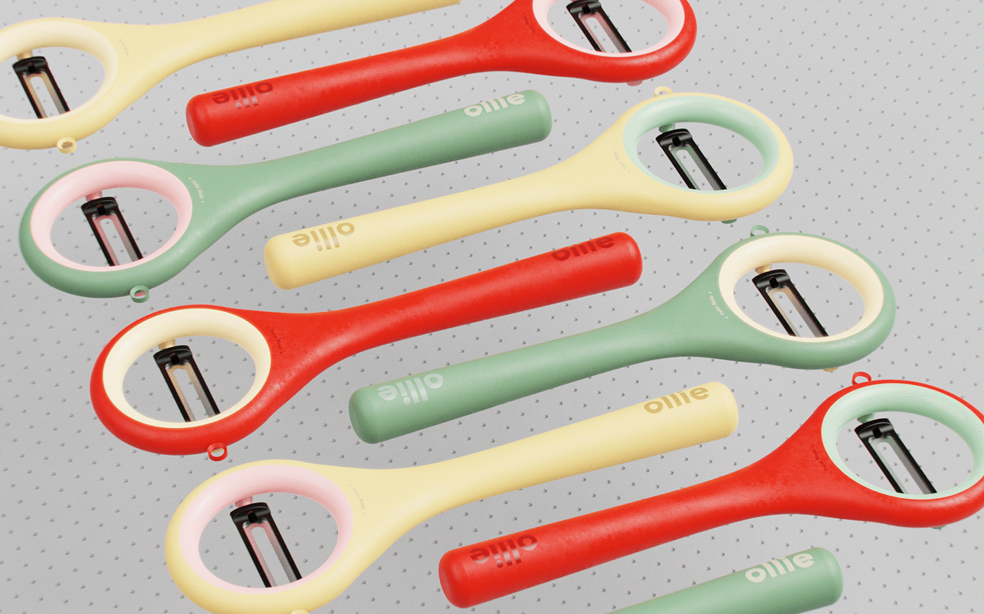 Peeling Tool，Kitchen tools，ollie，Interaction design，