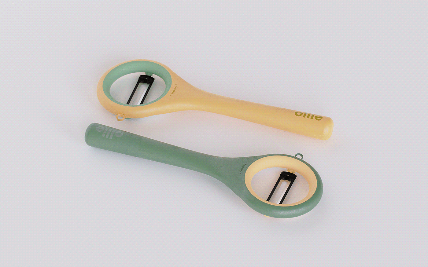 Peeling Tool，Kitchen tools，ollie，Interaction design，