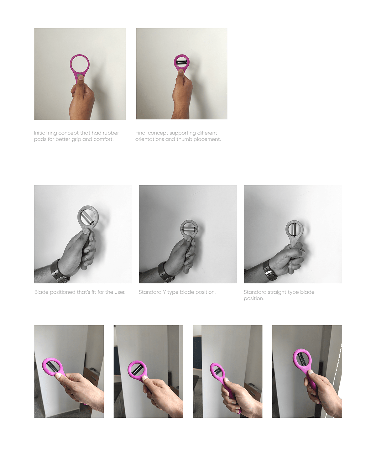 Peeling Tool，Kitchen tools，ollie，Interaction design，