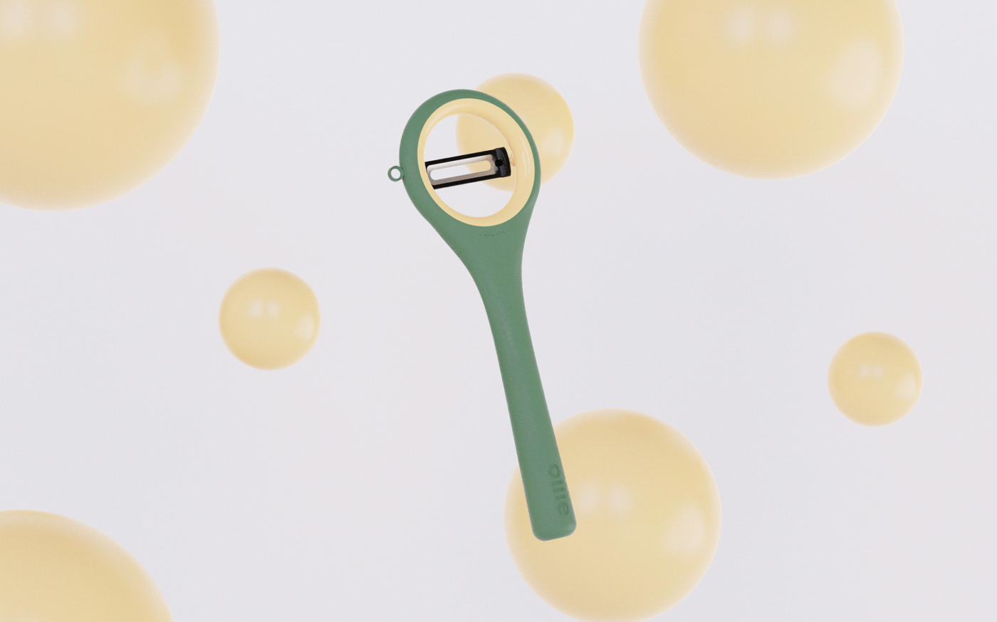 Peeling Tool，Kitchen tools，ollie，Interaction design，