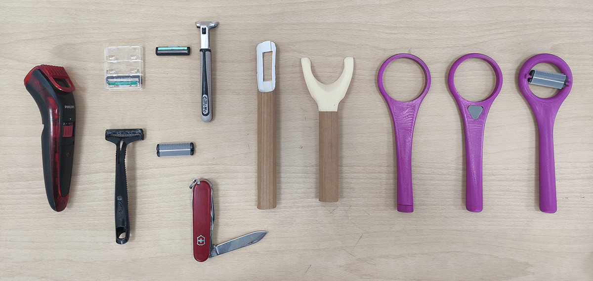Peeling Tool，Kitchen tools，ollie，Interaction design，