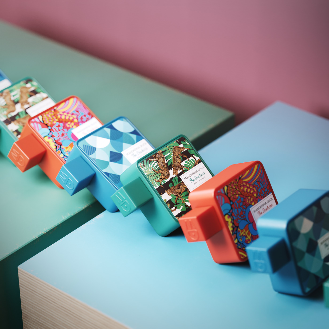 packing，Perfume，originality，Mandarina Duck，