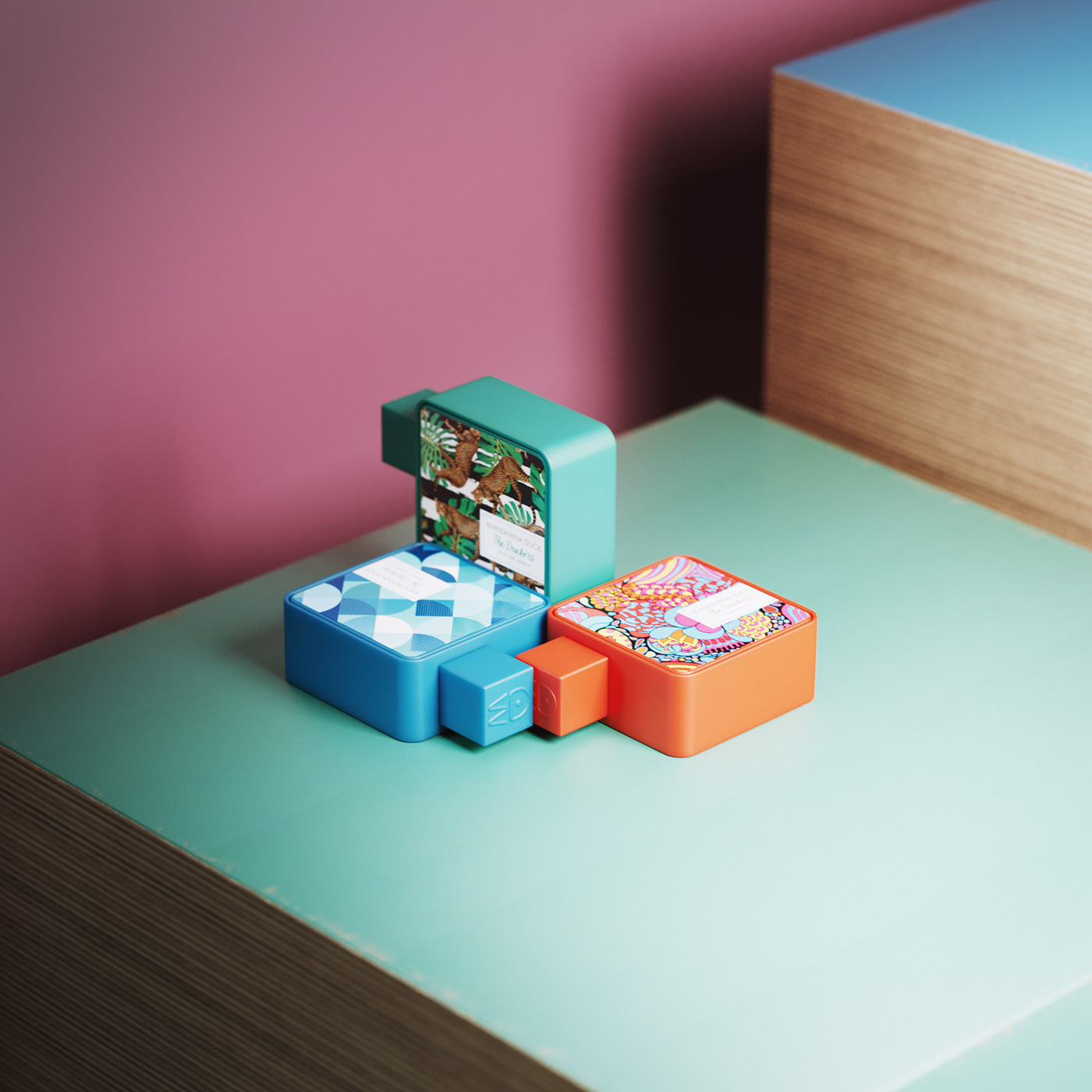 packing，Perfume，originality，Mandarina Duck，