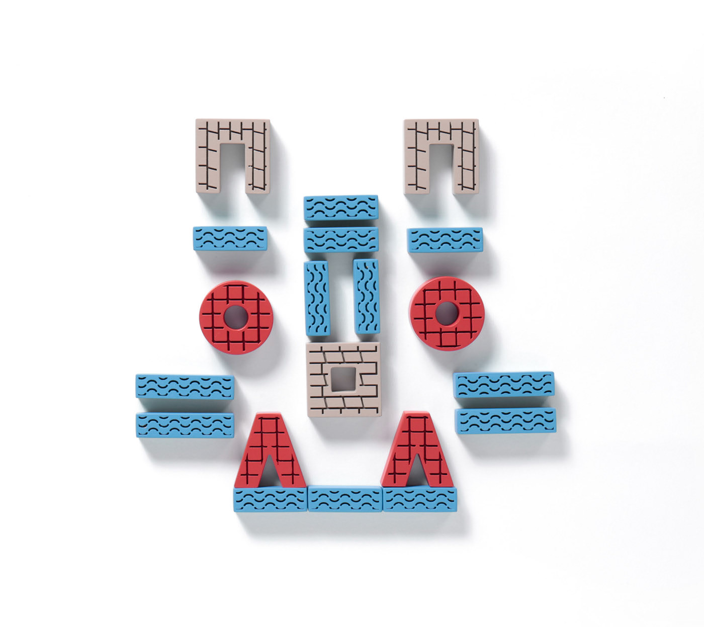 Geul，Building blocks，Korean letters，Stack，