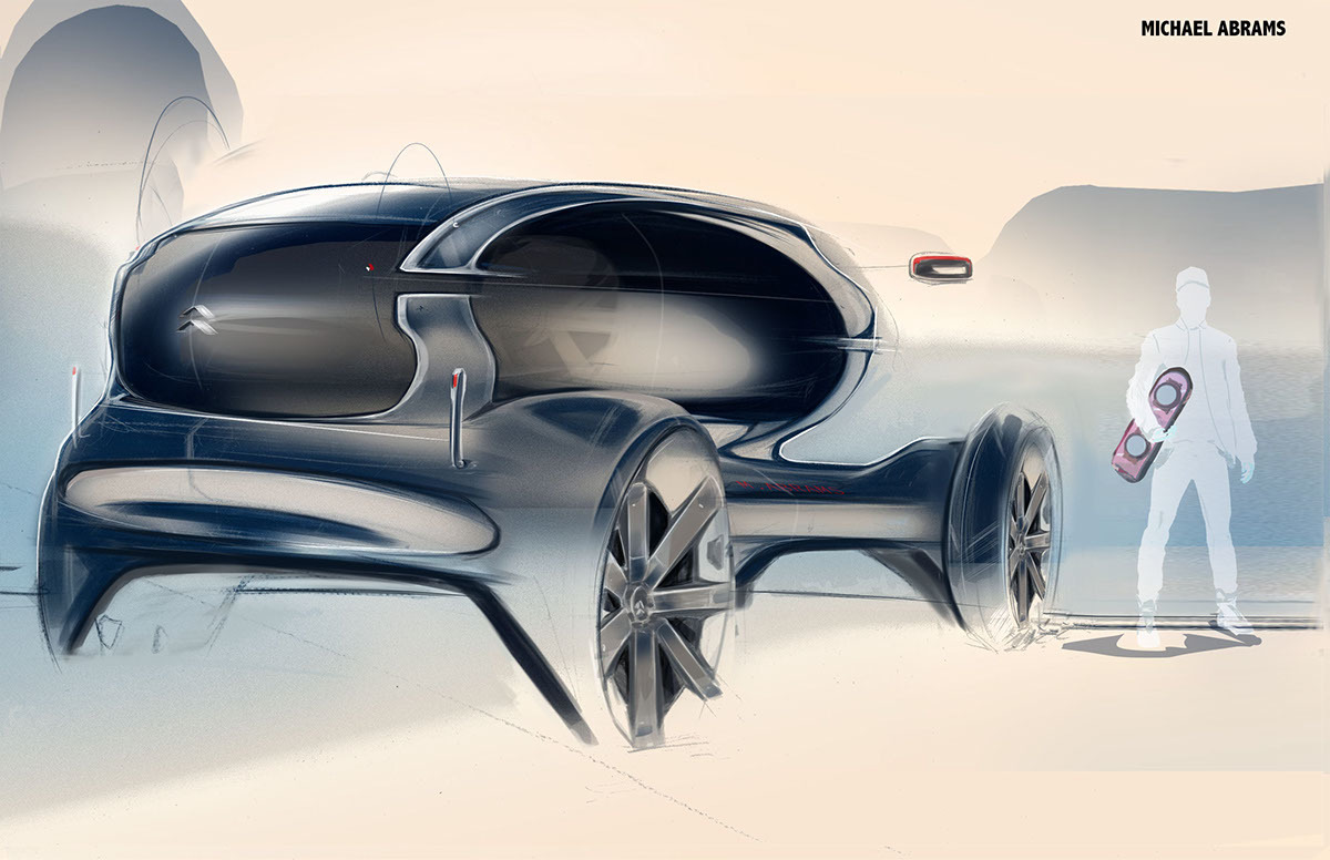 Scooter，concept，automobile，product design，vehicle，