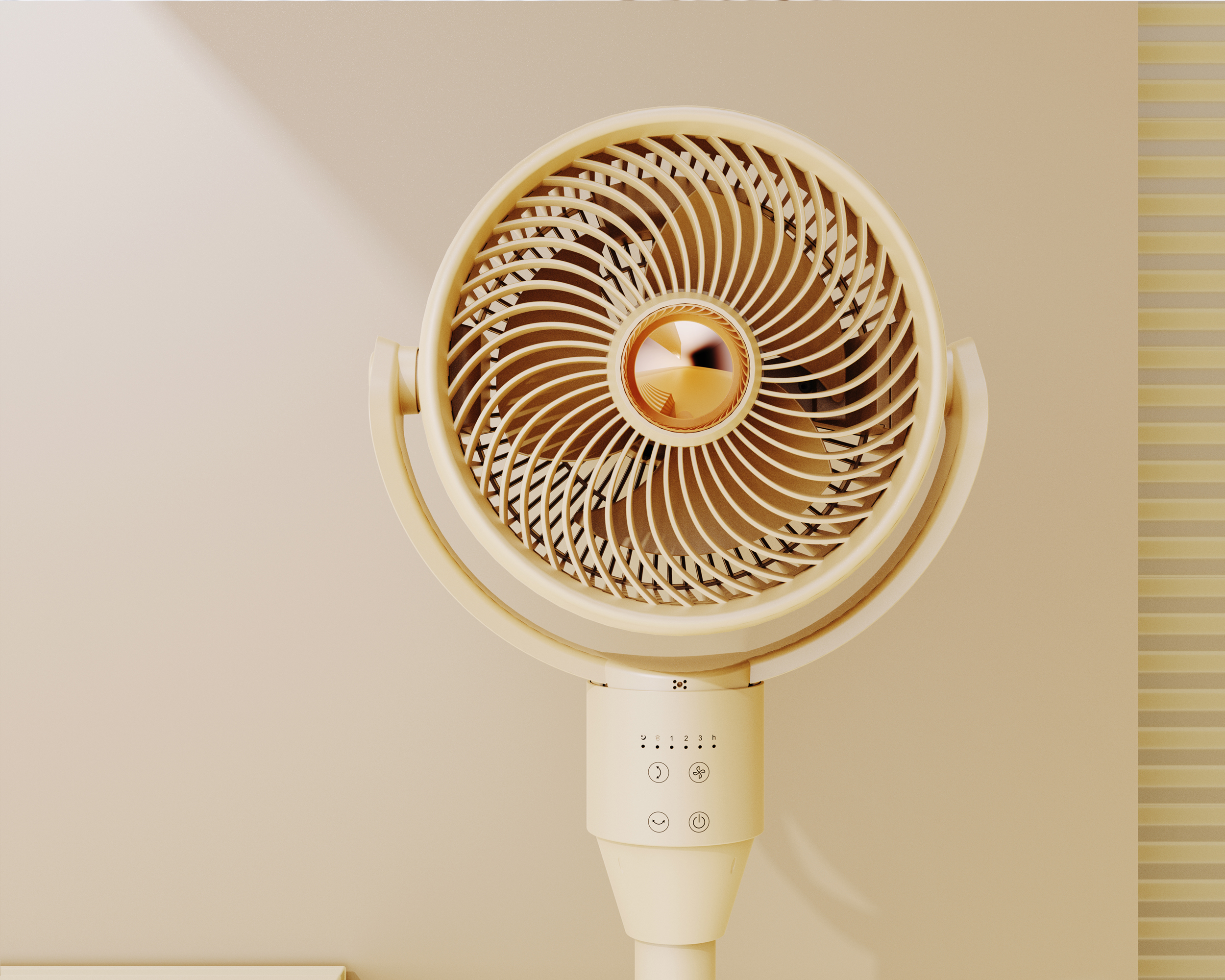 Vertical fan，Lie fan，electric fan，Household appliances，Beautiful，
