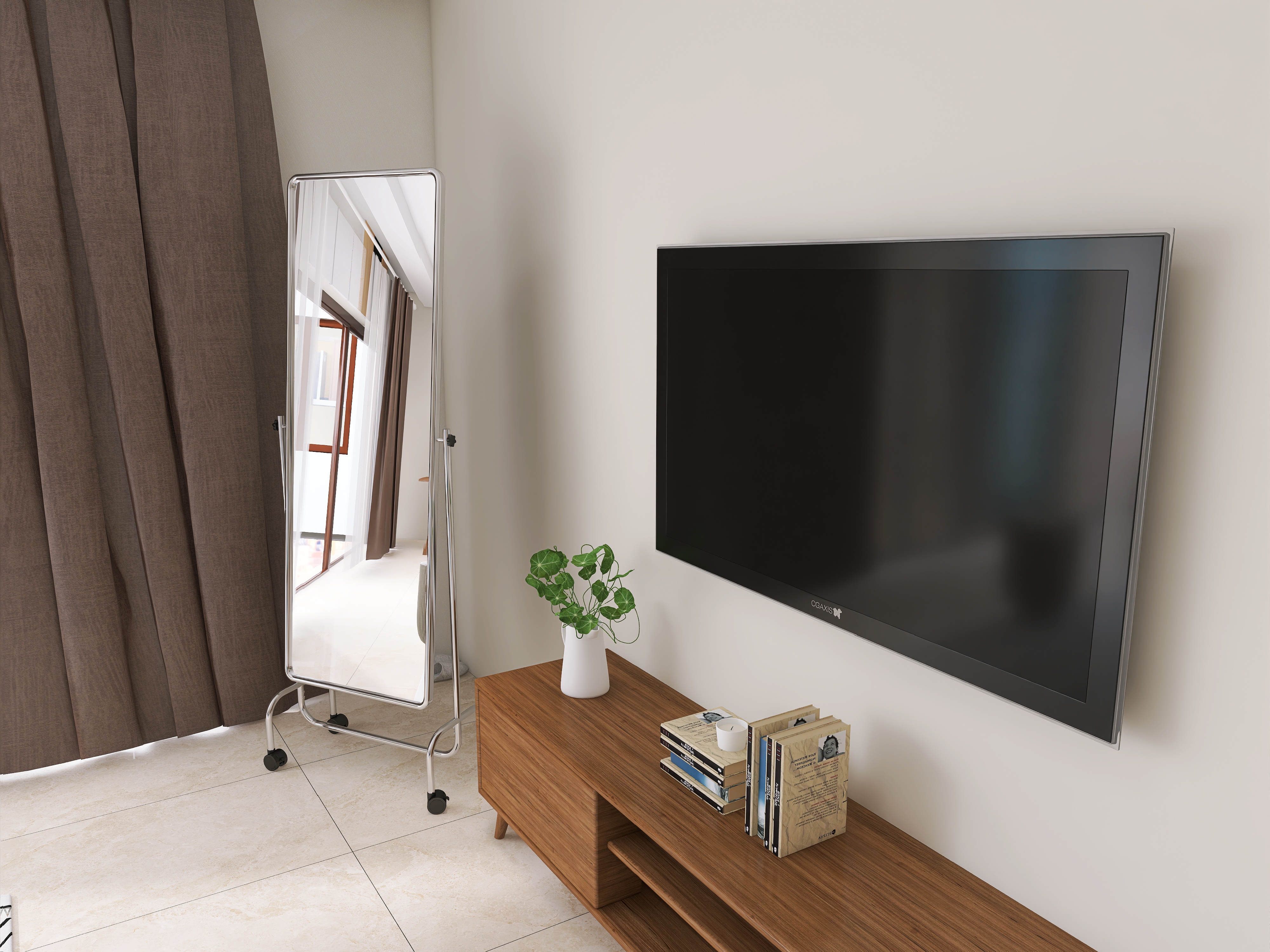 Full-length mirror，Whole body mirror，Floor mirror，