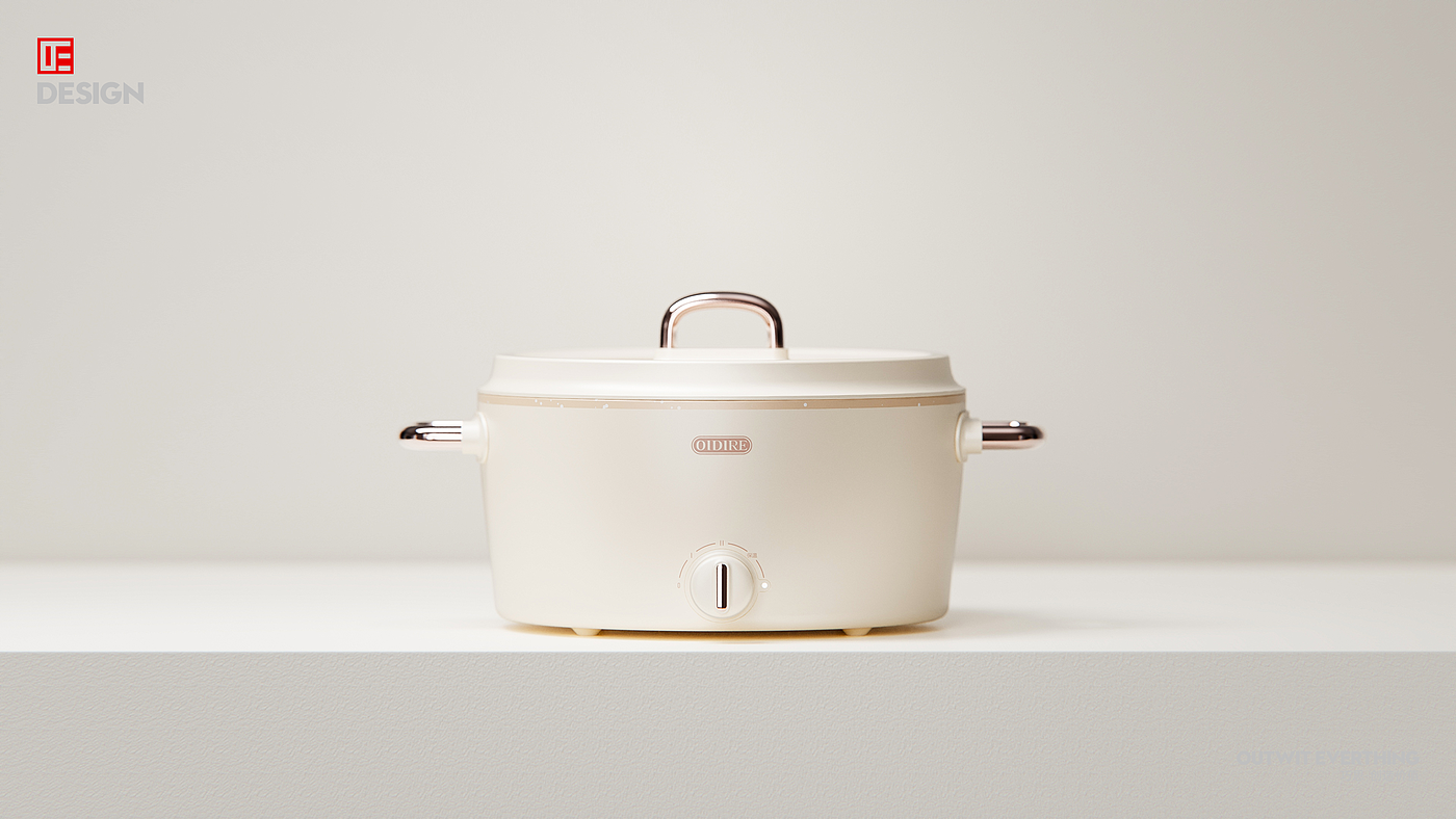 Household appliances，Electric Hot pot，Hot Pot，Macro wing design，industrial design，product design，