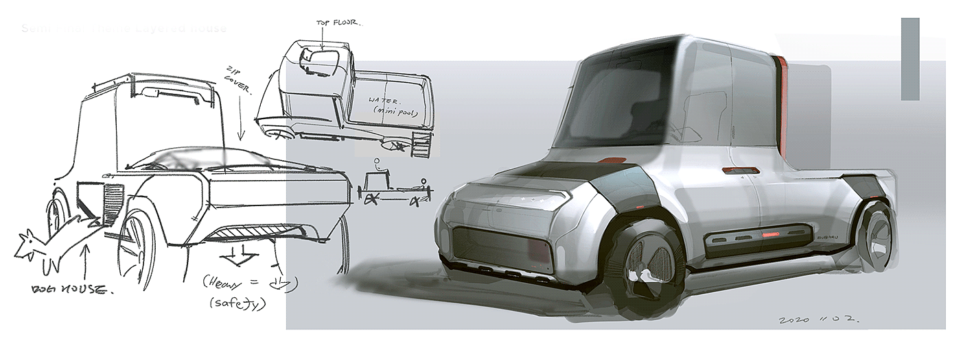 汽车，交通工具，volvo，皮卡，