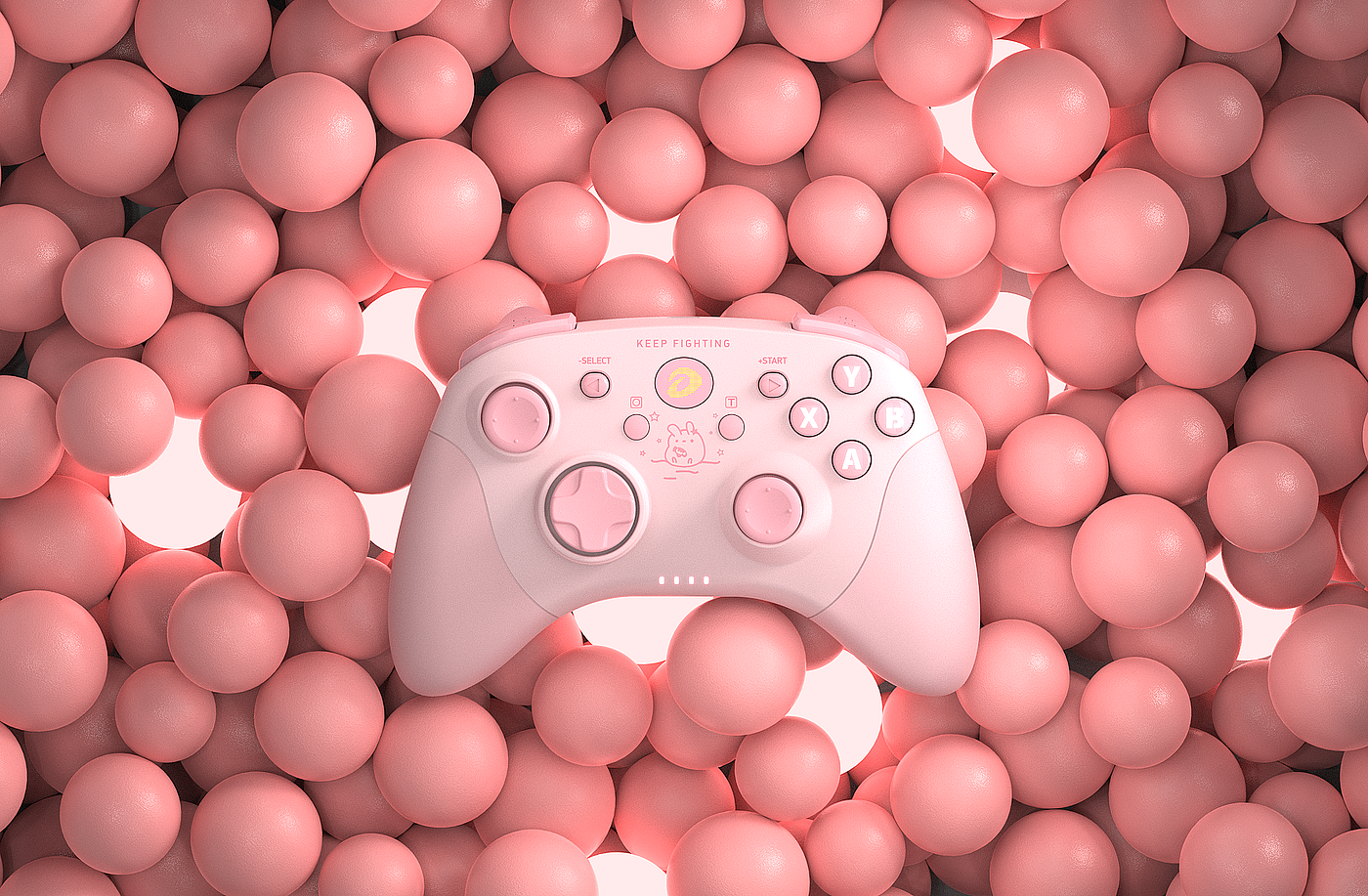 Daryou，wireless handle，Bluetooth，Pink，xbox，switch，
