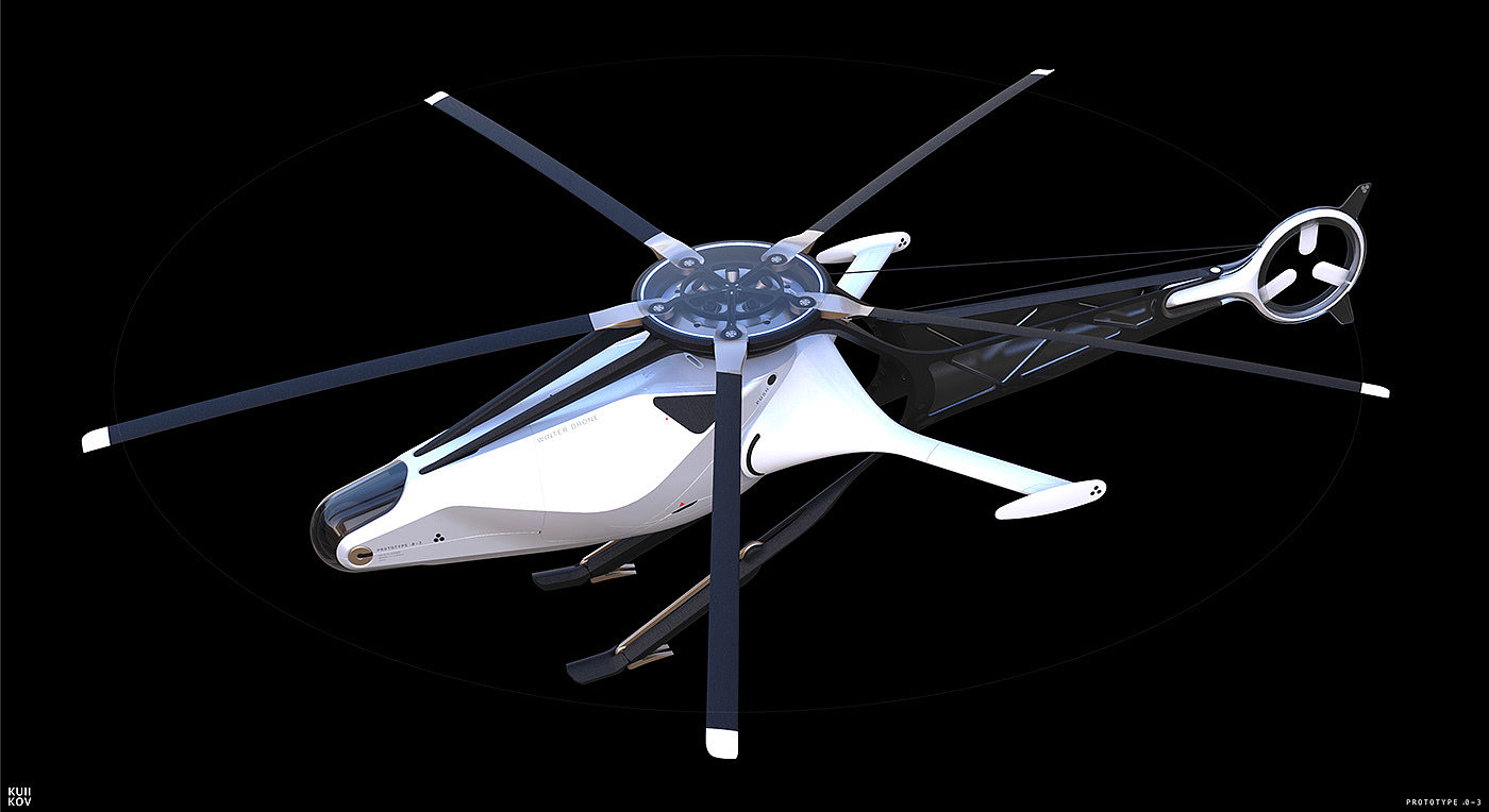 3D飞机，汽车设计，无人机，直升机，现代的，
