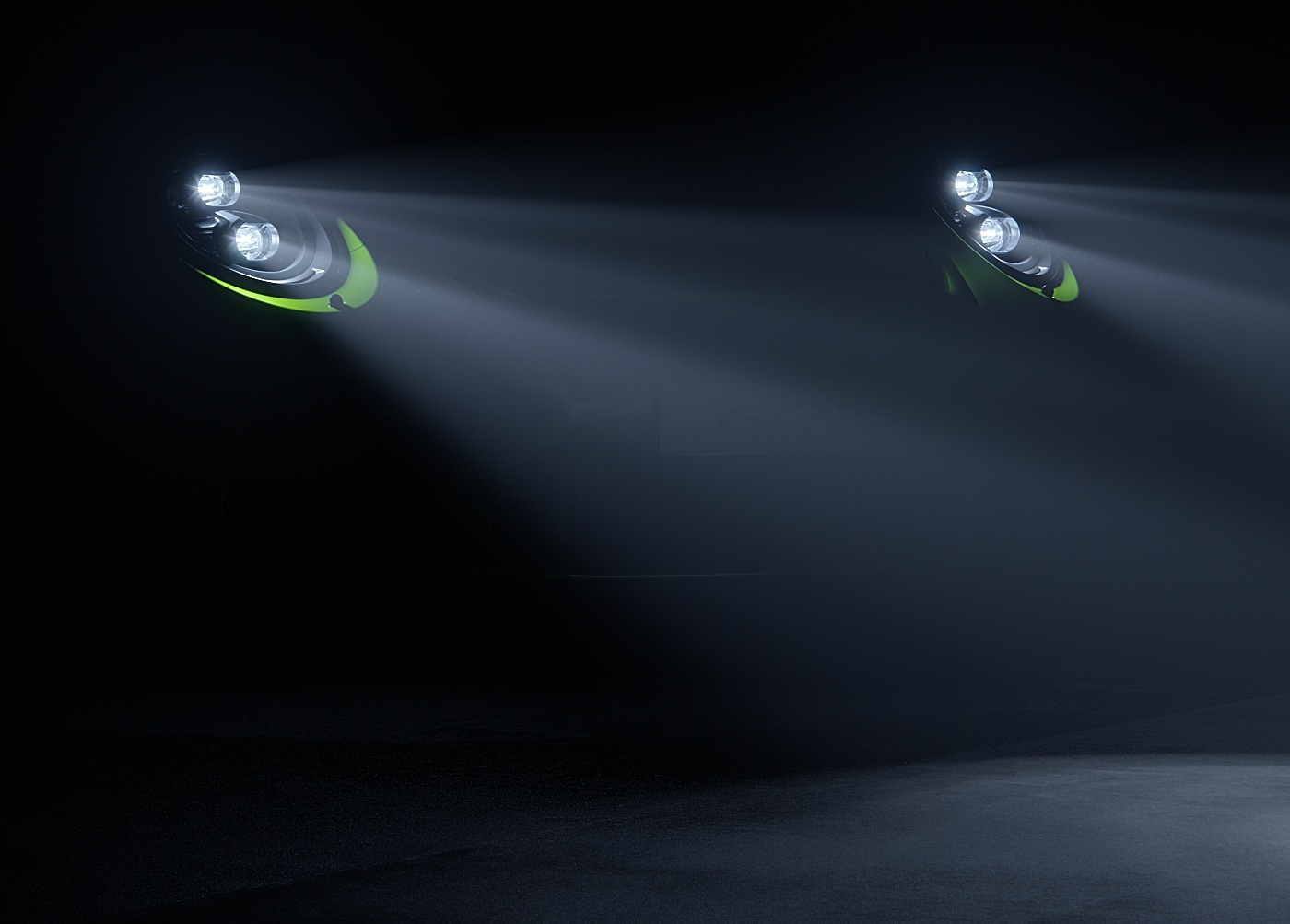 Automobile design，Render，Porsche GT3 RS，porsche，automative lighting，v-ray，