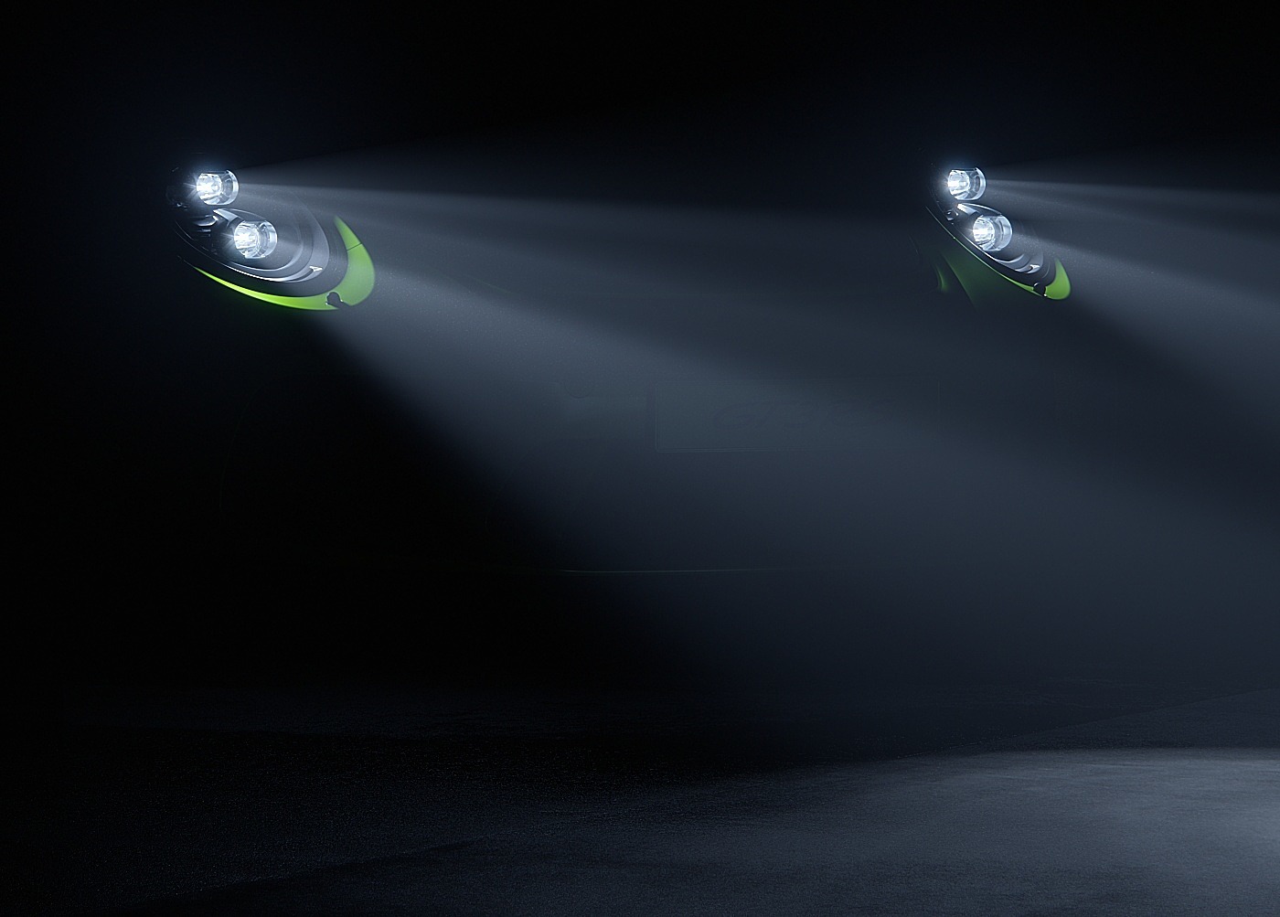 Automobile design，Render，Porsche GT3 RS，porsche，automative lighting，v-ray，