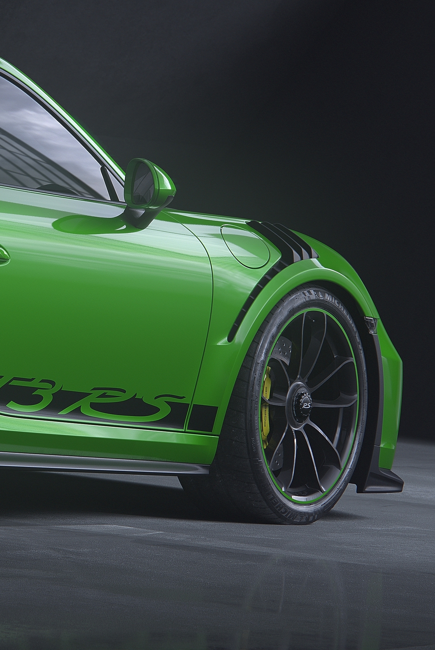 汽车设计，渲染，保时捷GT3 RS，porsche，车灯，v-ray，