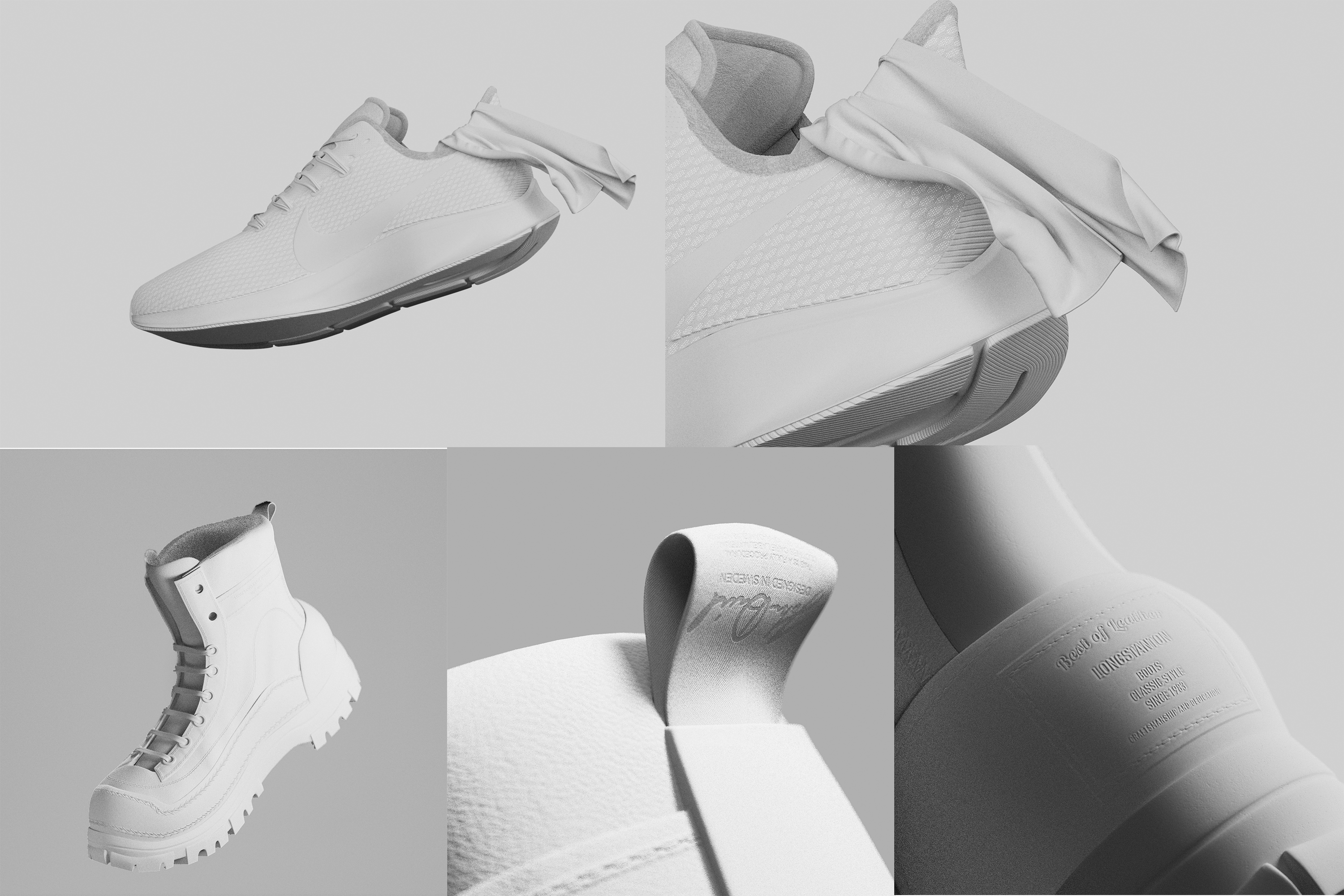 Render，shoes，oc，