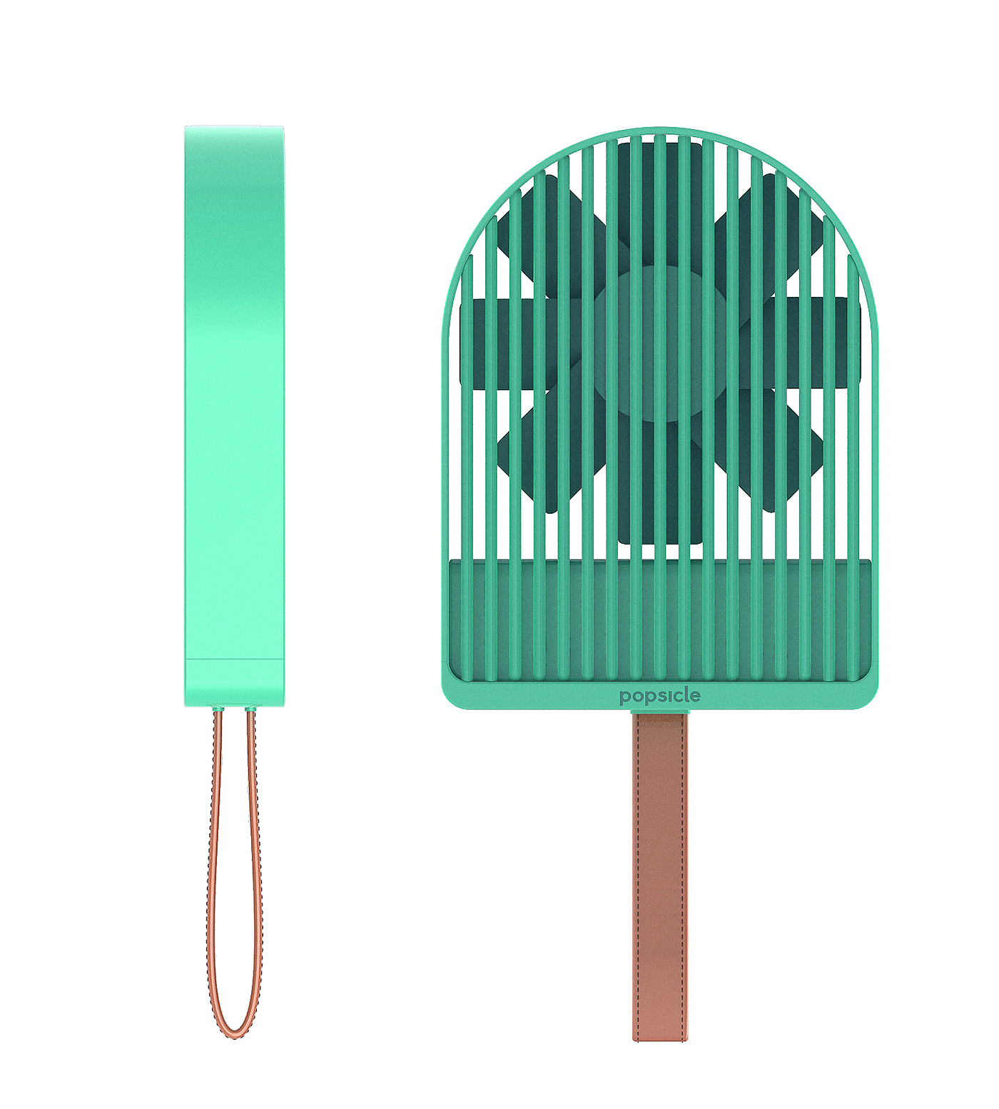 Popsicle，Popsicle，originality，Portable，beauty，Small fan，