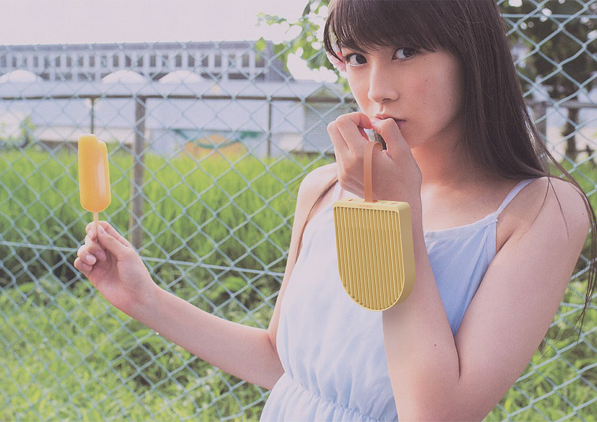 Popsicle，Popsicle，originality，Portable，beauty，Small fan，