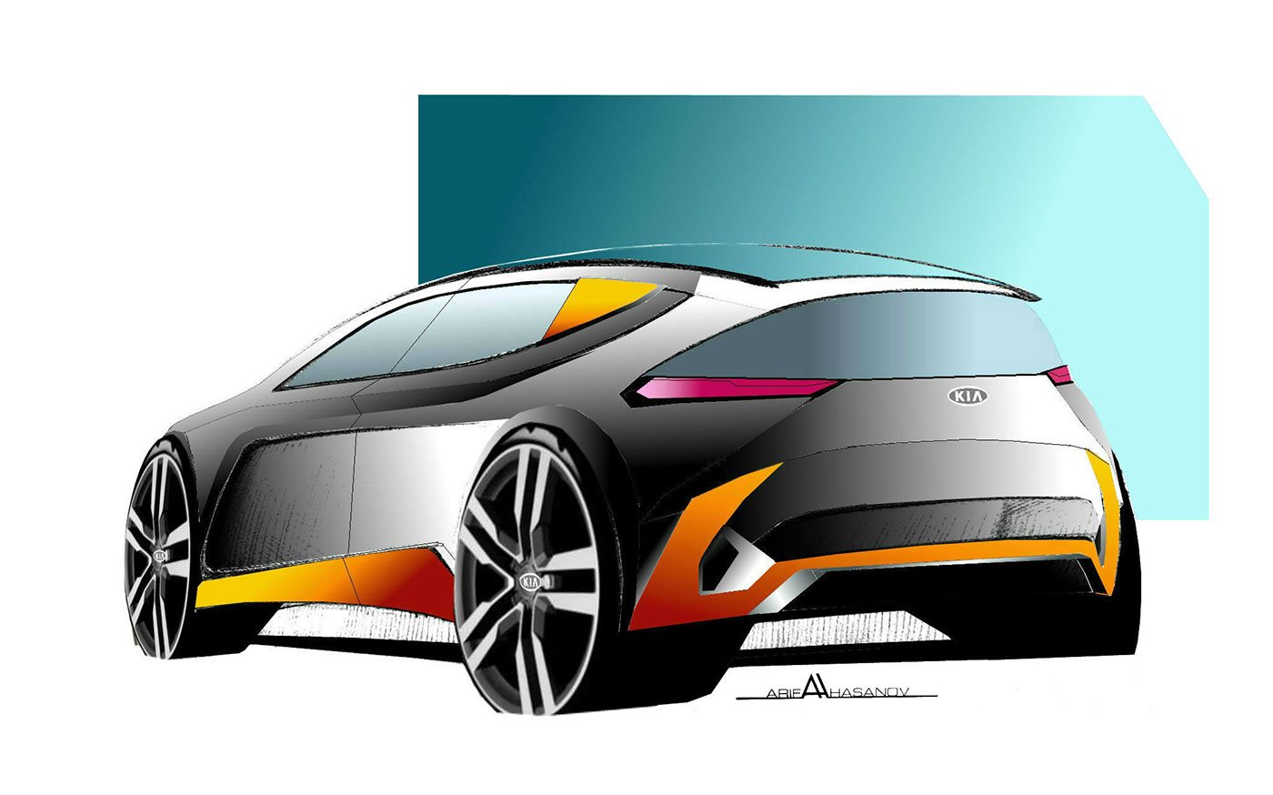 automobile，Hand drawn，sketch，