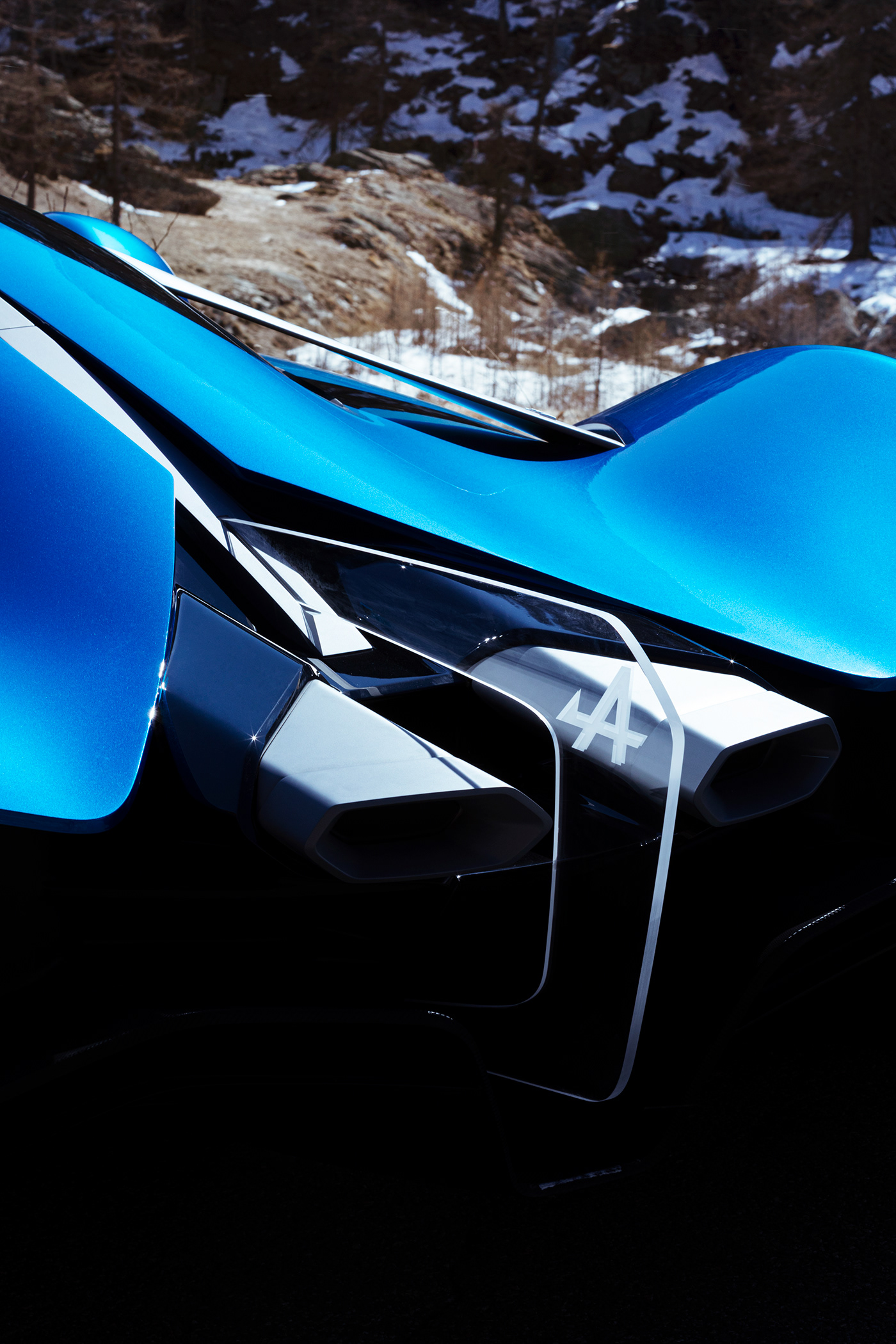 Sports car，Alpine，Hand drawn，Automobile design，