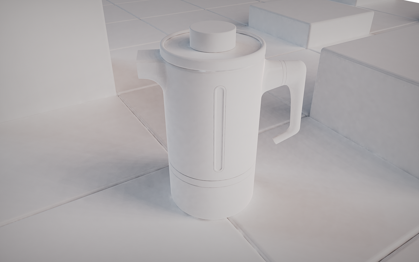 Kettle Design Rendering，