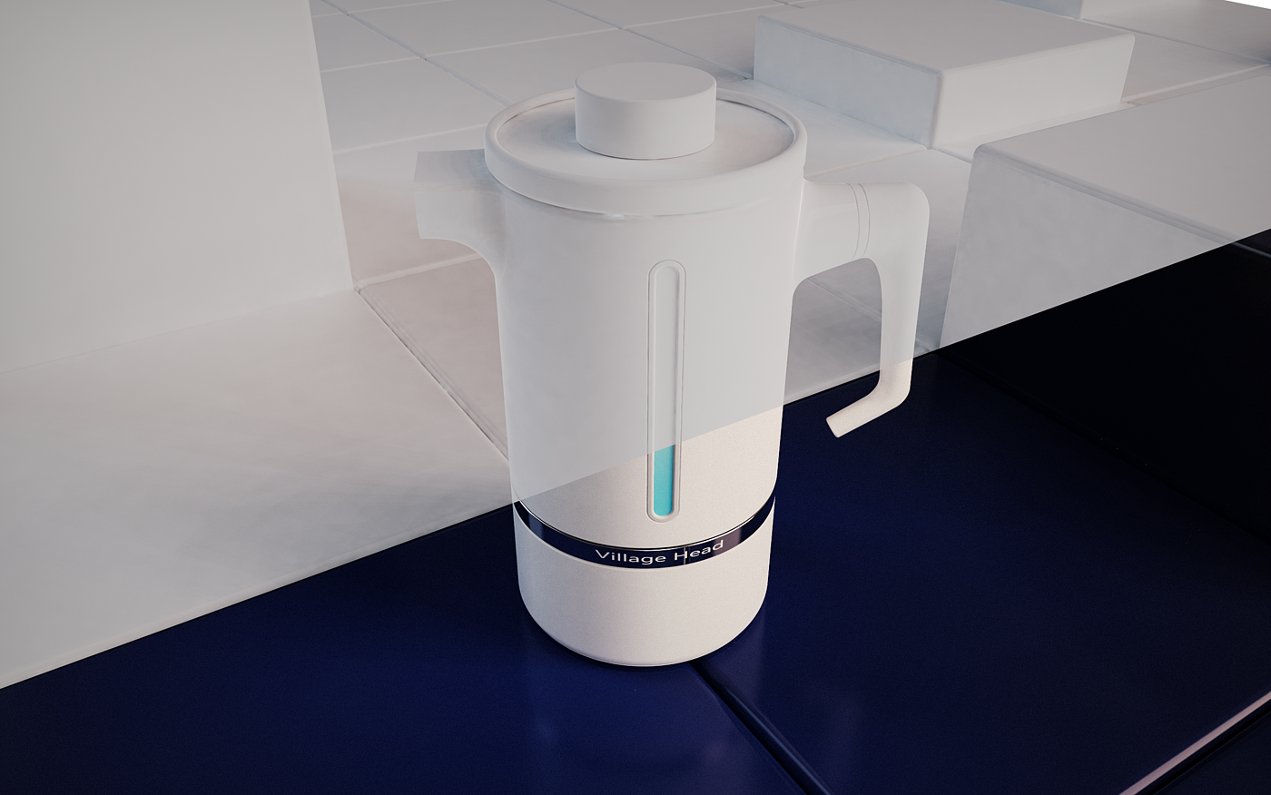 Kettle Design Rendering，