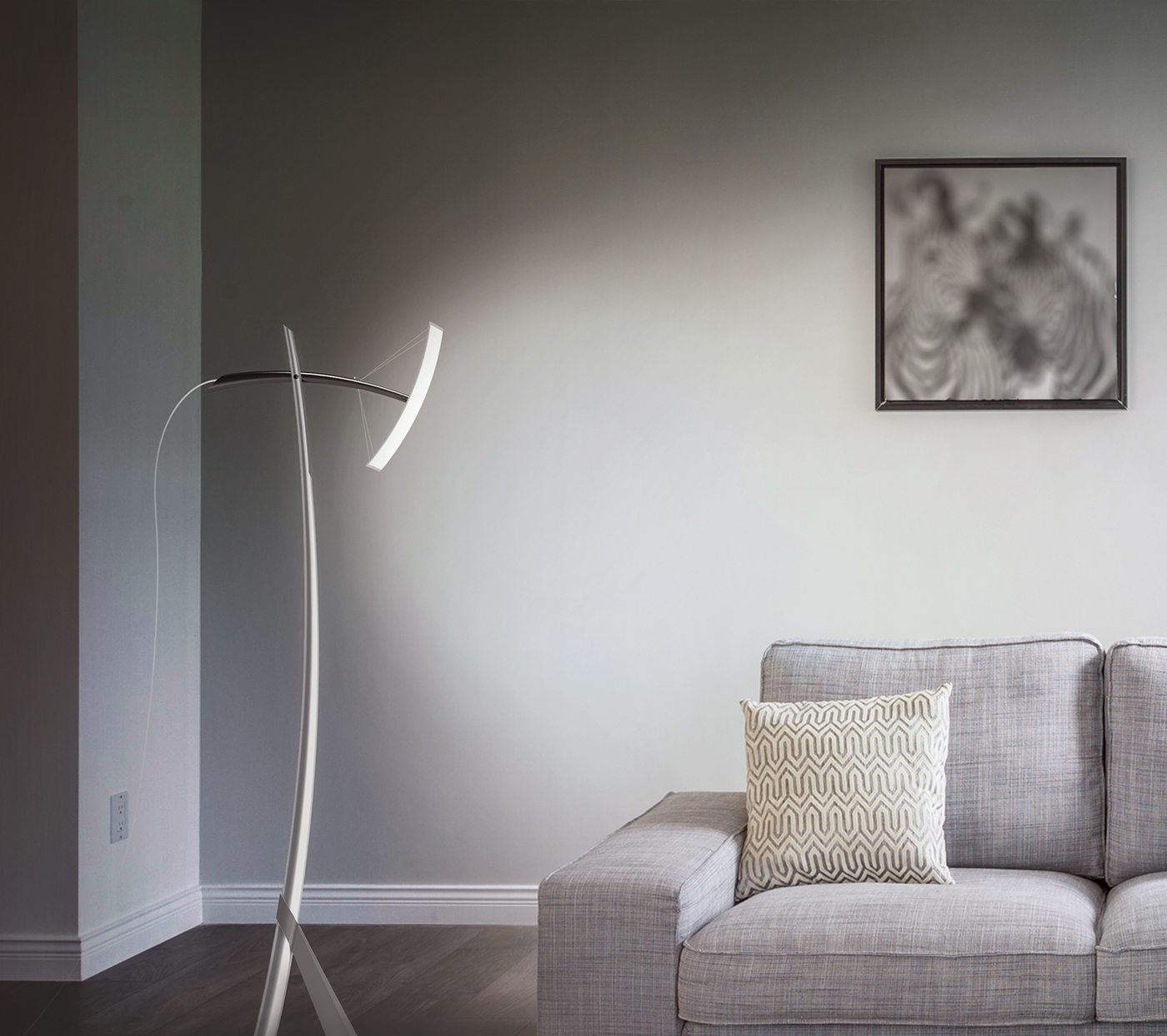 Lamp design，kite，kite，Floor lamp，lg，OLED，soft，Childhood memories，