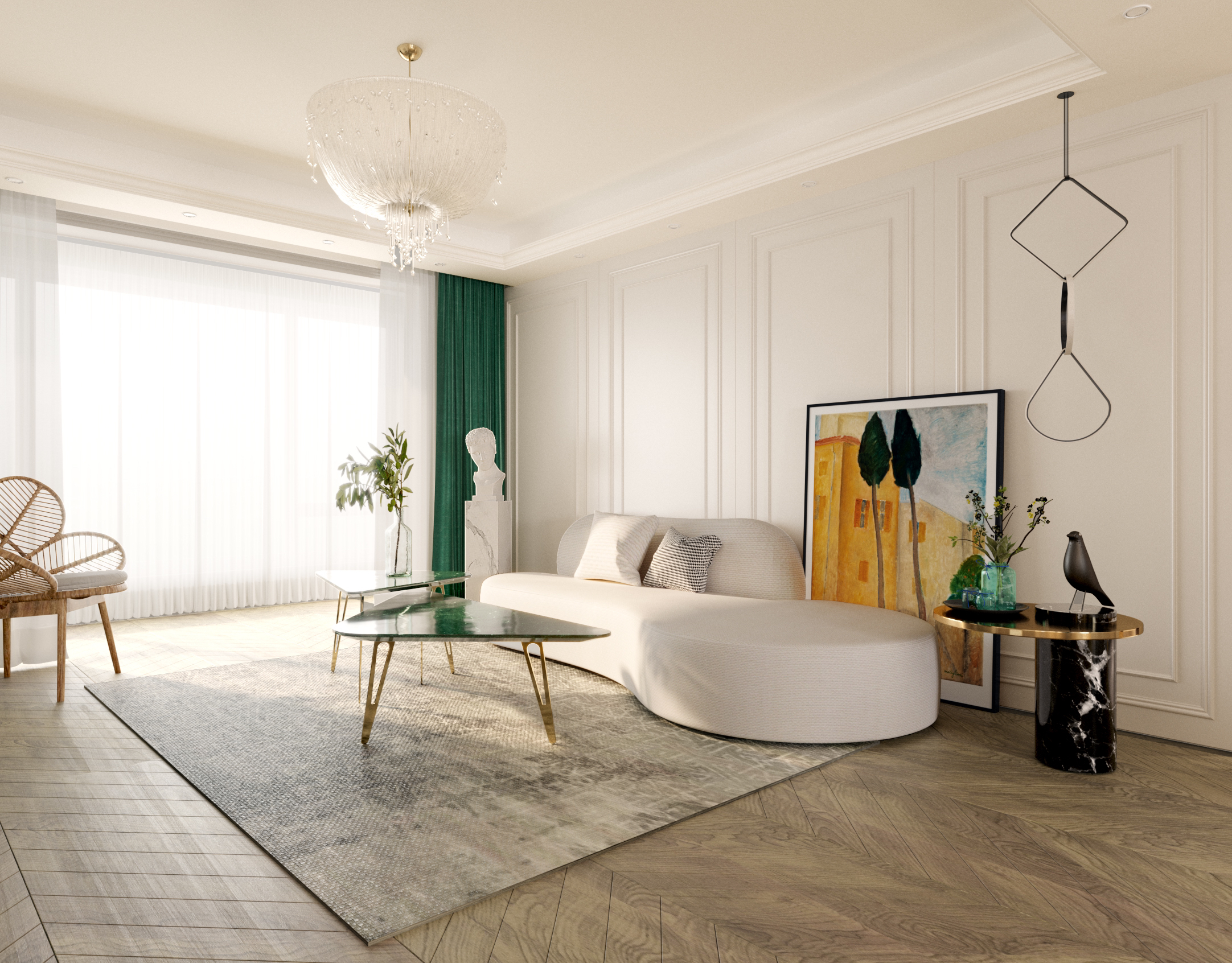 Nordic, simple, warm, cream，