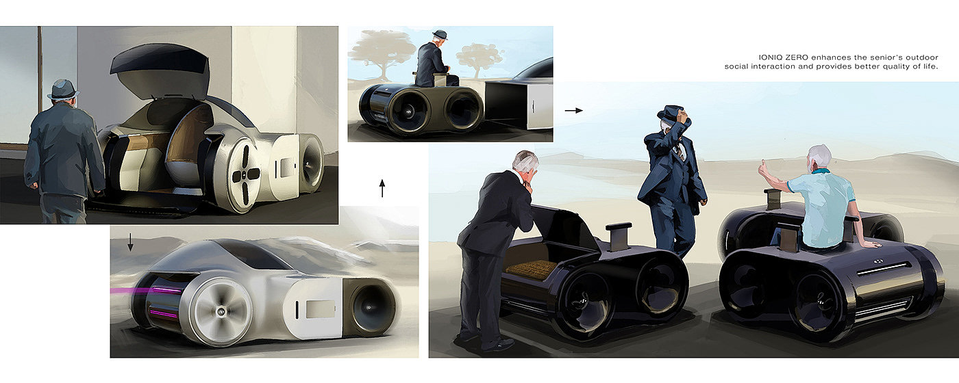 automobile，future，conceptual design，